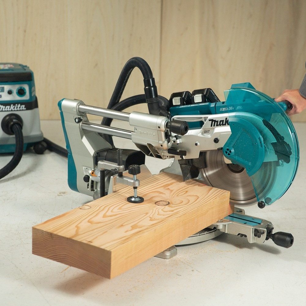 Makita Akku-Kapp-Gehrungssäge, Und Gehrungssäge 2 x 18V, DLS211ZU, 305 mm, Ohne Akku - im Karton