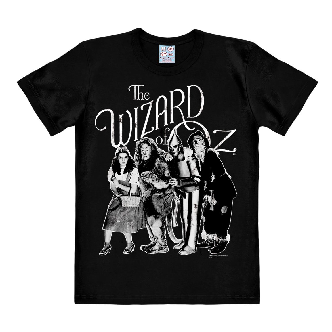LOGOSHIRT T-Shirt Dorothy and Friends - Der Zauberer von Oz mit Retro-Print