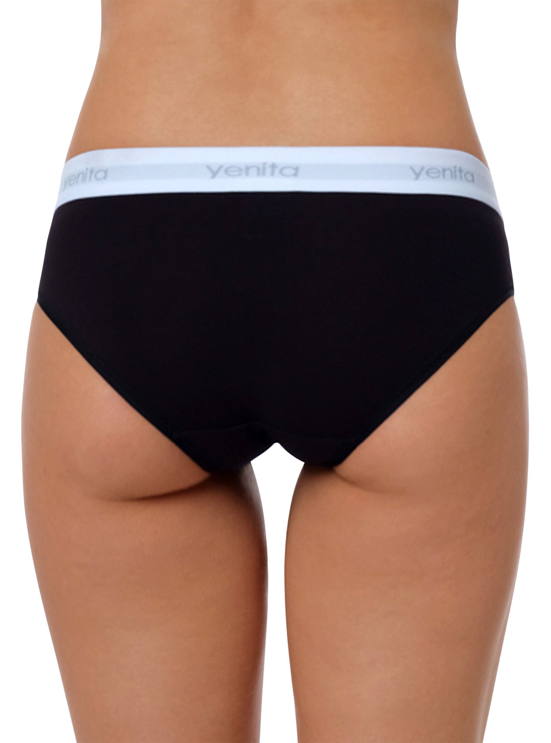 Yenita® Slip Modern-Sports-Collection (3-St) in weicher Baumwoll-Stretch-Qualität