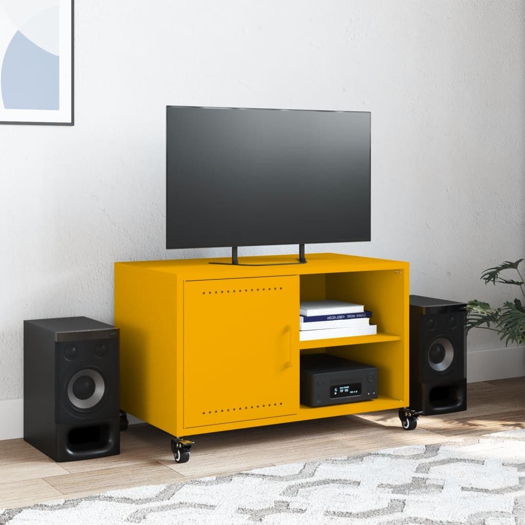 vidaXL TV-Schrank TV-Schrank Senfgelb 68x39x43,5 cm günstig online kaufen