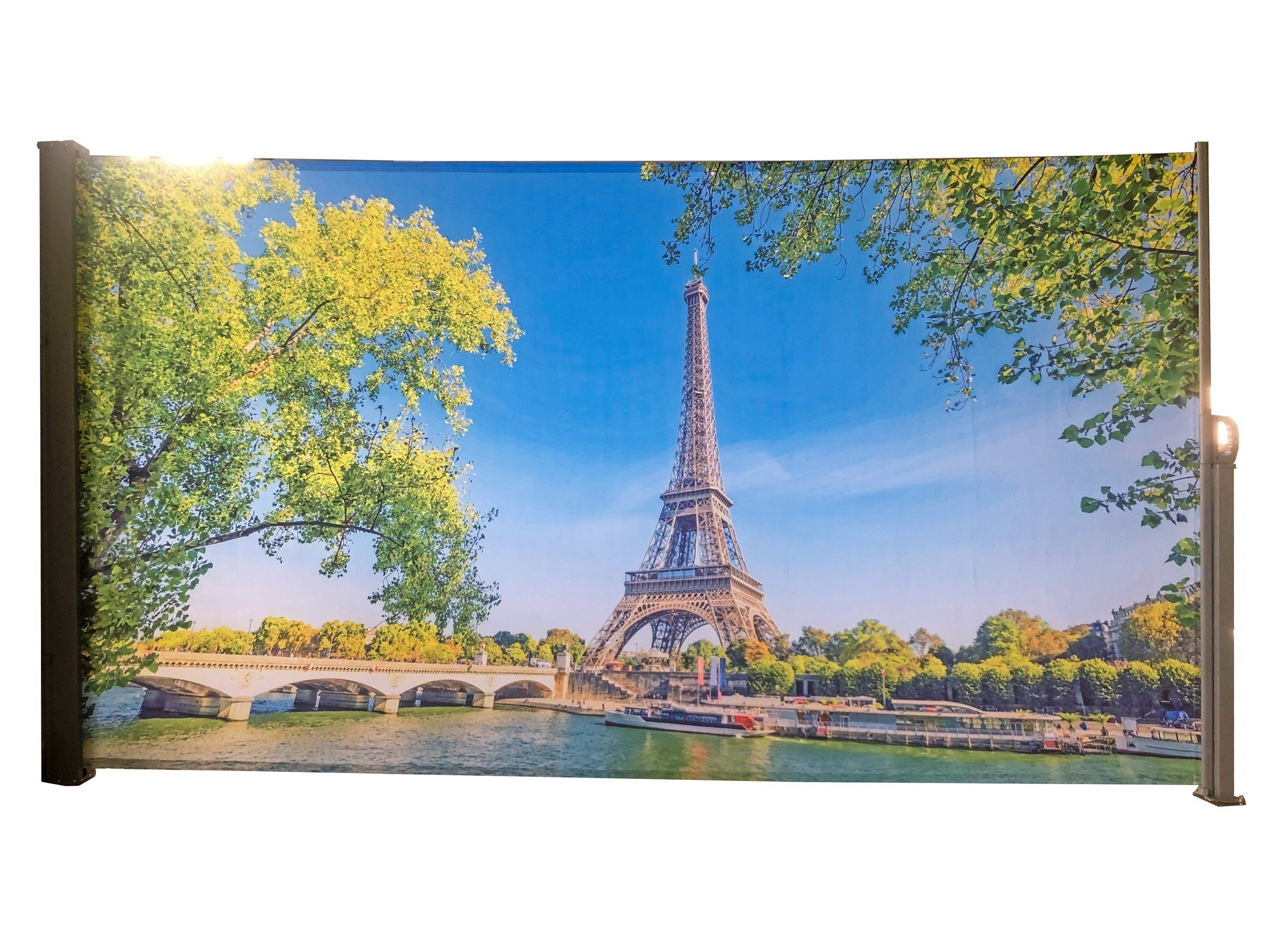 GartenHero Seitenmarkise Seitenmarkise ausziehbar 160x300 Markise Sichtschutz Windschutz