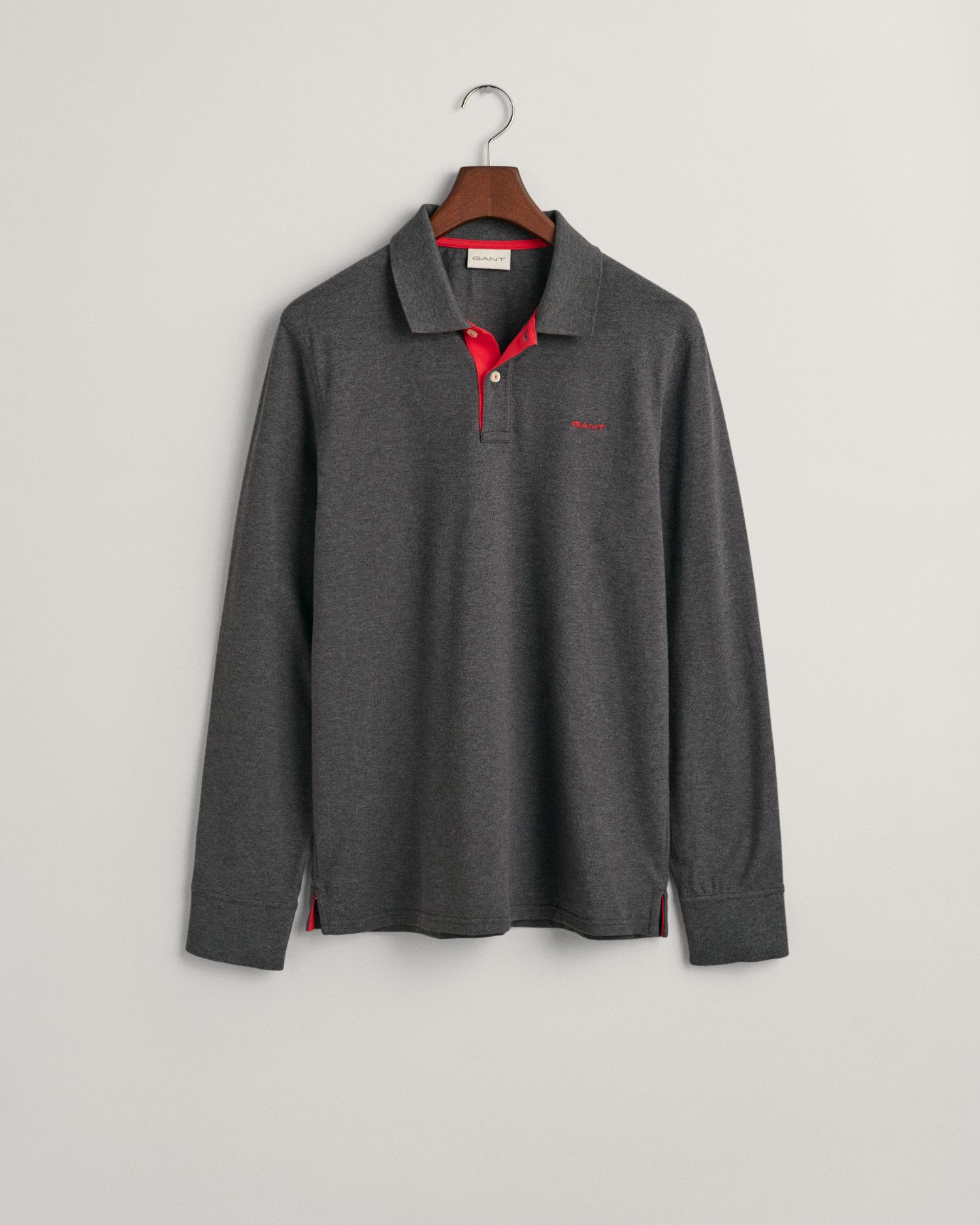 Poloshirt REG CONTRAST PIQUE LS POLO