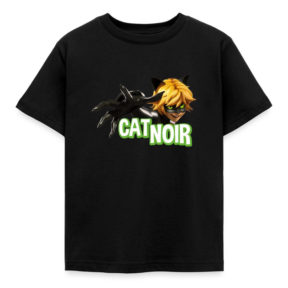 T-Shirt Miraculous Cat Noir Adrien Kinder T-Shirt