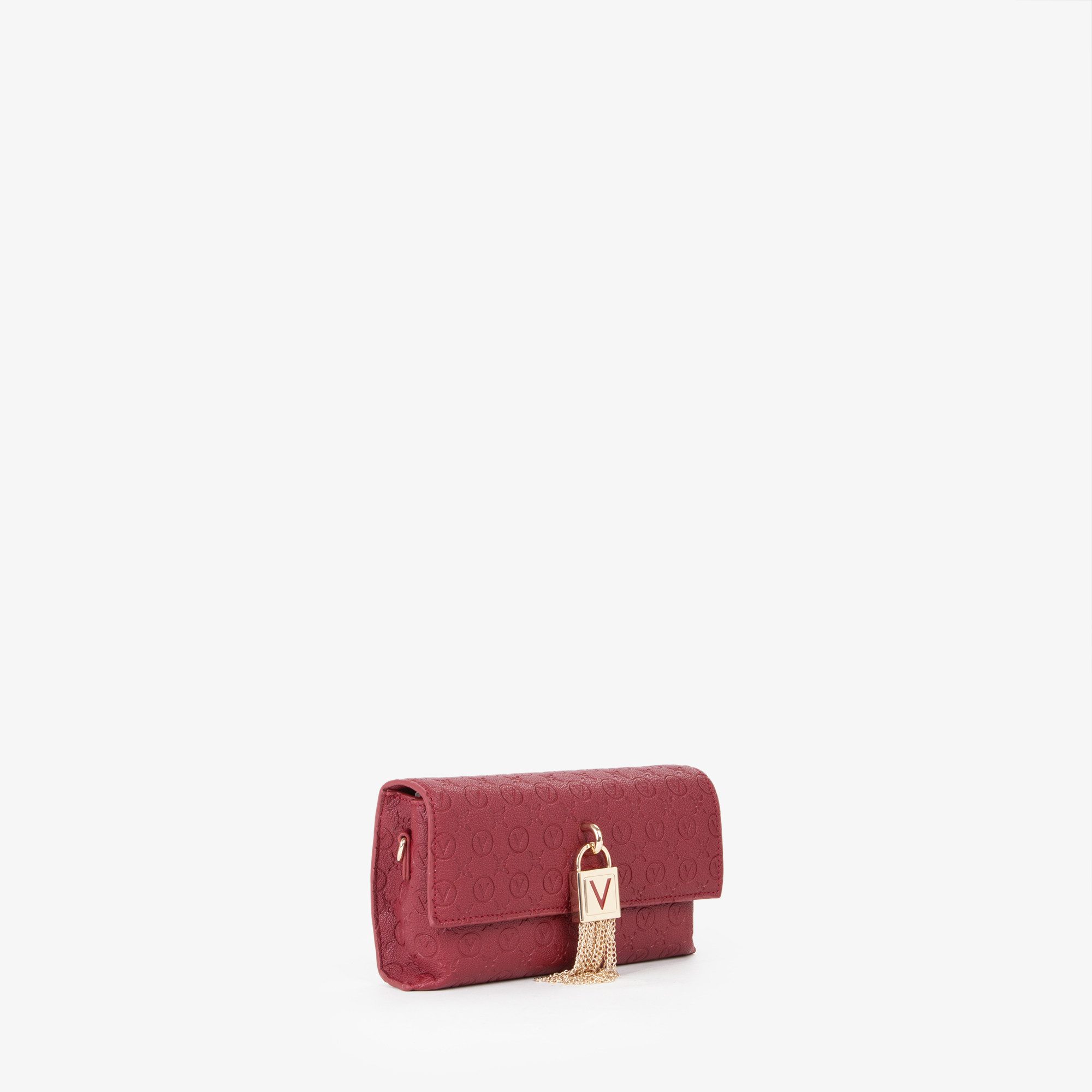 VALENTINO BAGS Umhängetasche EMY RE, Damen Schultertasche, Minibag, Clutch, Zierschloss und Zierketten