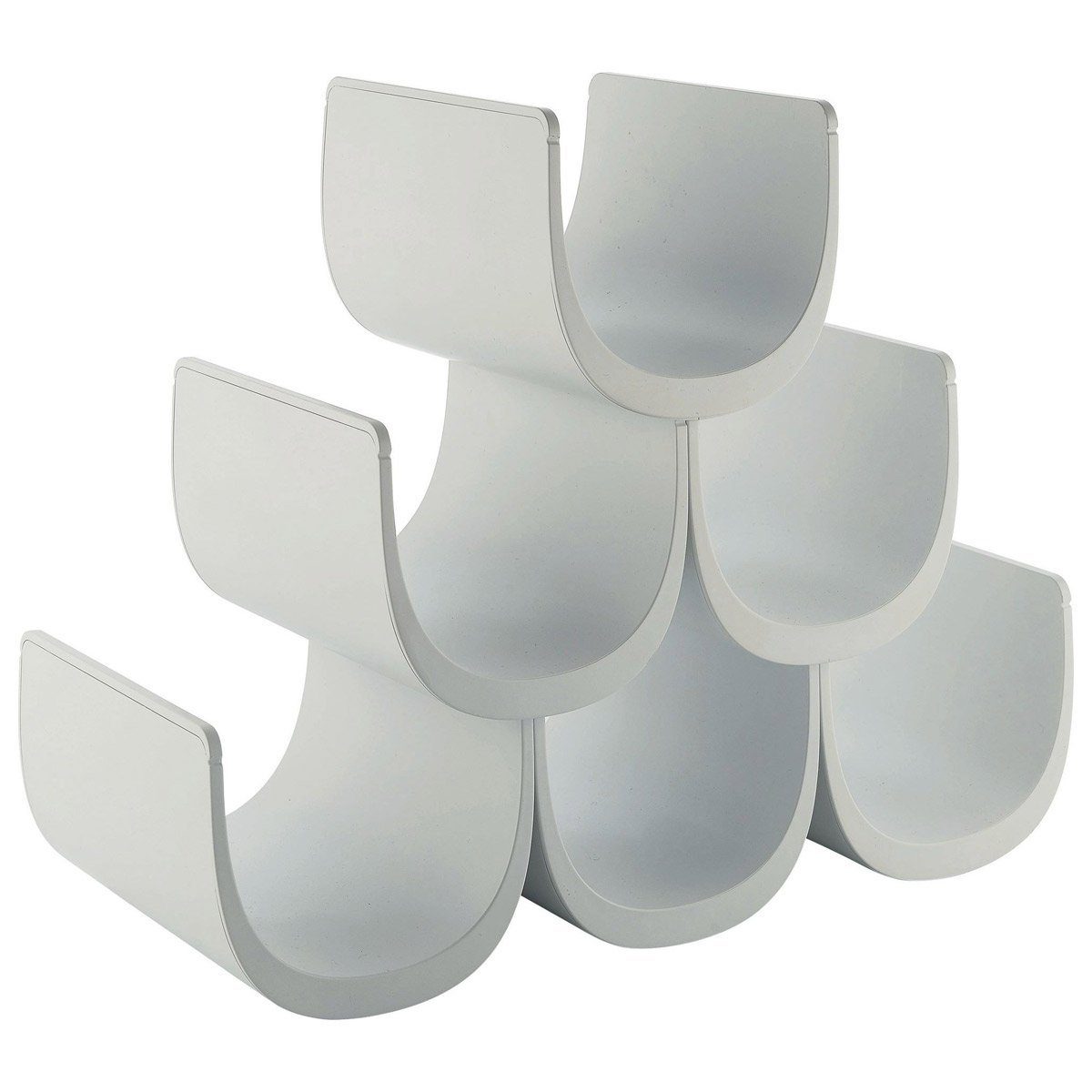 Alessi Flaschenregal Noè für 6 Flaschen; Weinregal