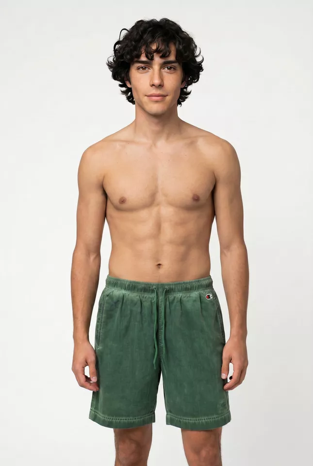 Champion Badeshorts 5-inch Men's swim shorts unifarbene oder ausgewaschene Optik, leichtes Material aus Polyamid