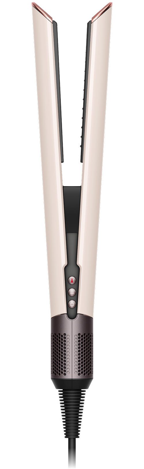 DYSON Glätteisen Dyson Airstrait, Ceramic Pink/Roségold, Trocknet & glättet nasses Haar gleichzeitig ohne Heizplatten