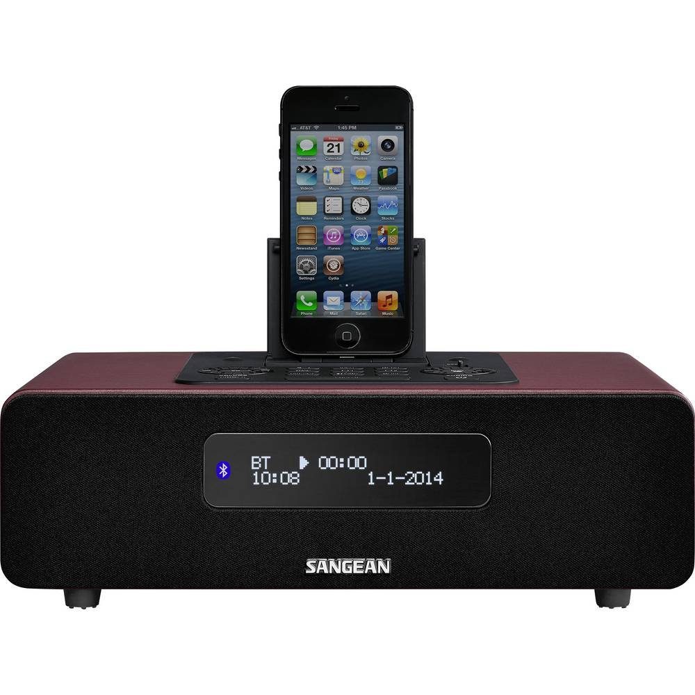 Sangean Tischradio A500323 Radio (Akku-Ladefunktion, Inkl. Fernbedienung, Weckfunktion)