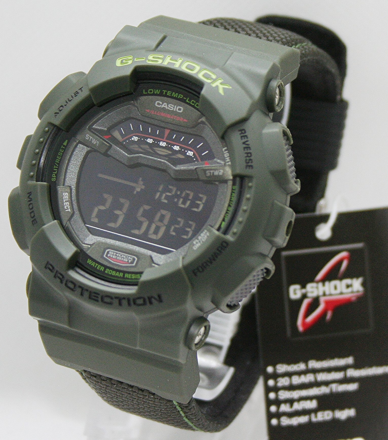 CASIO G-SHOCK Digitaluhr Casio G Shock Herrenuhr GLS-100-3ER, (1-tlg)