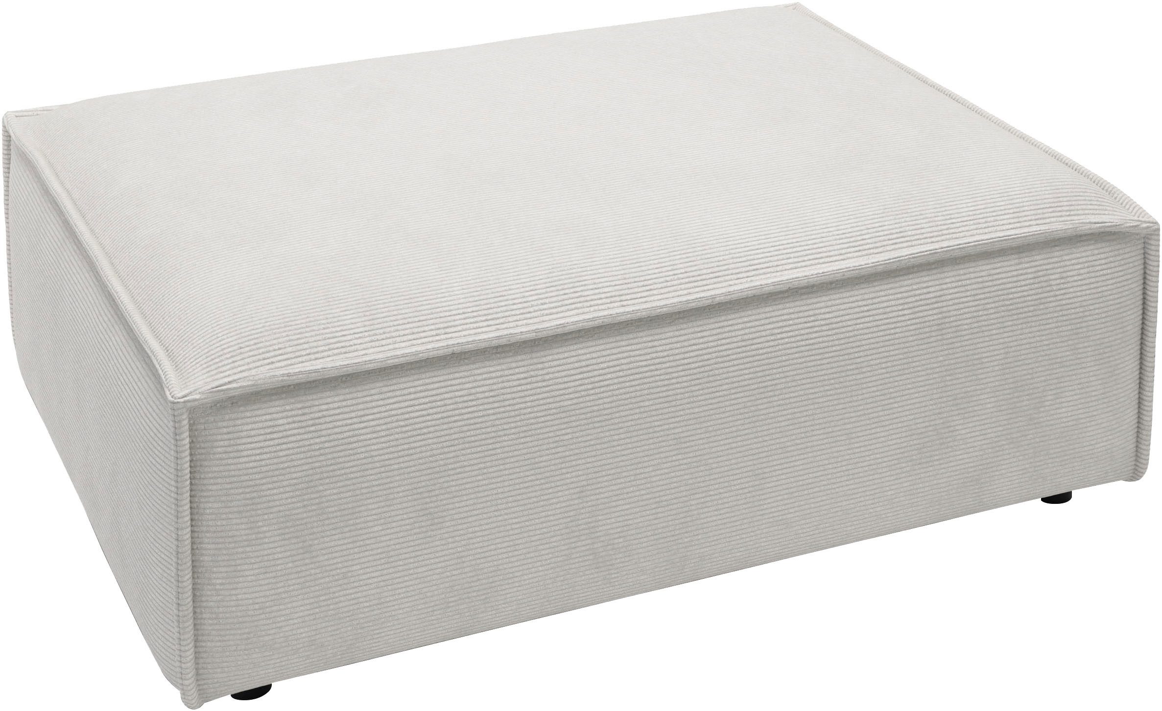 Places of Style Polsterhocker "Watertown, XXL Hockerbank passend zum Sofa - günstig online kaufen