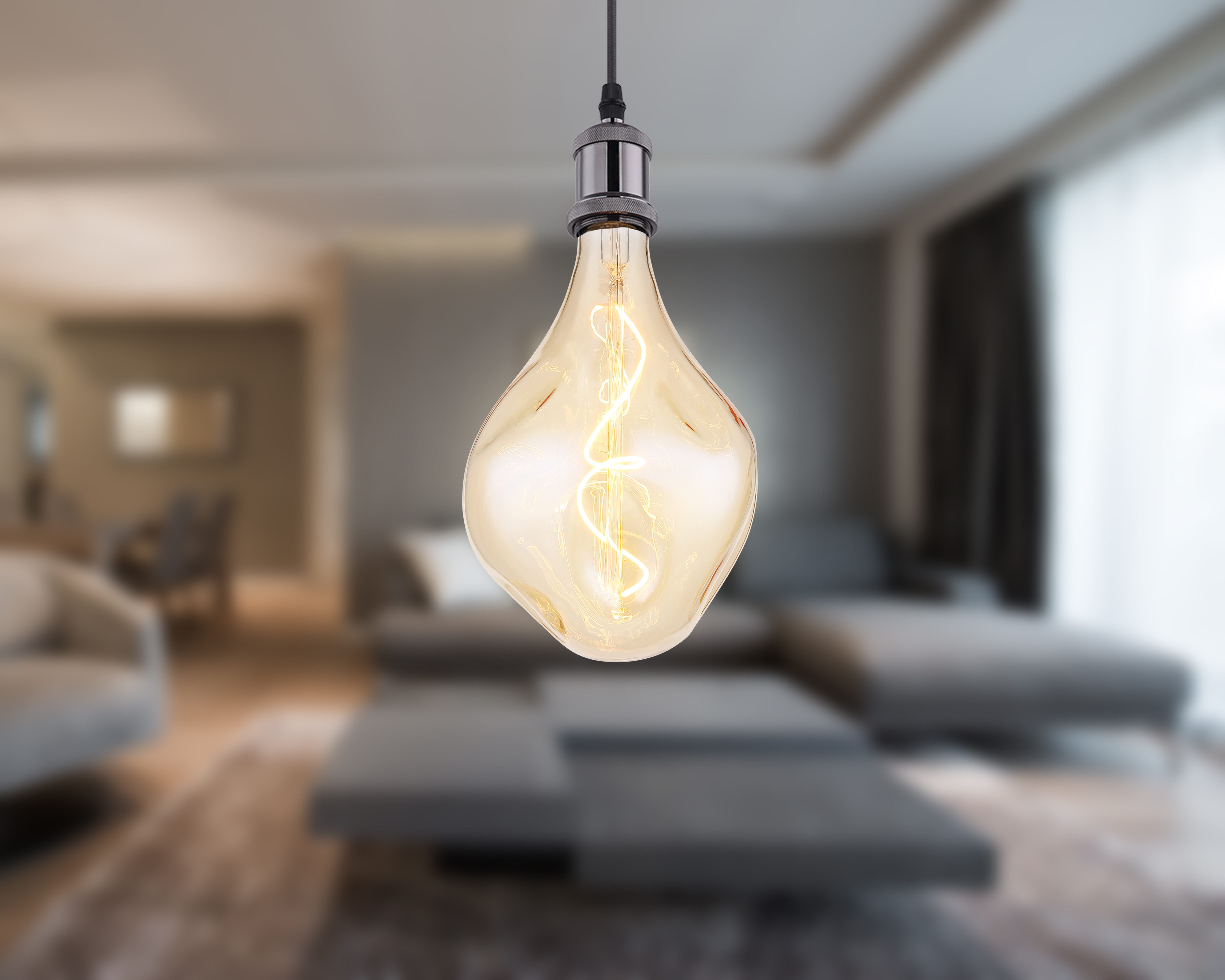 GLOBO LIGHTING LED-Leuchtmittel, E27, 1 St., Warmweiß