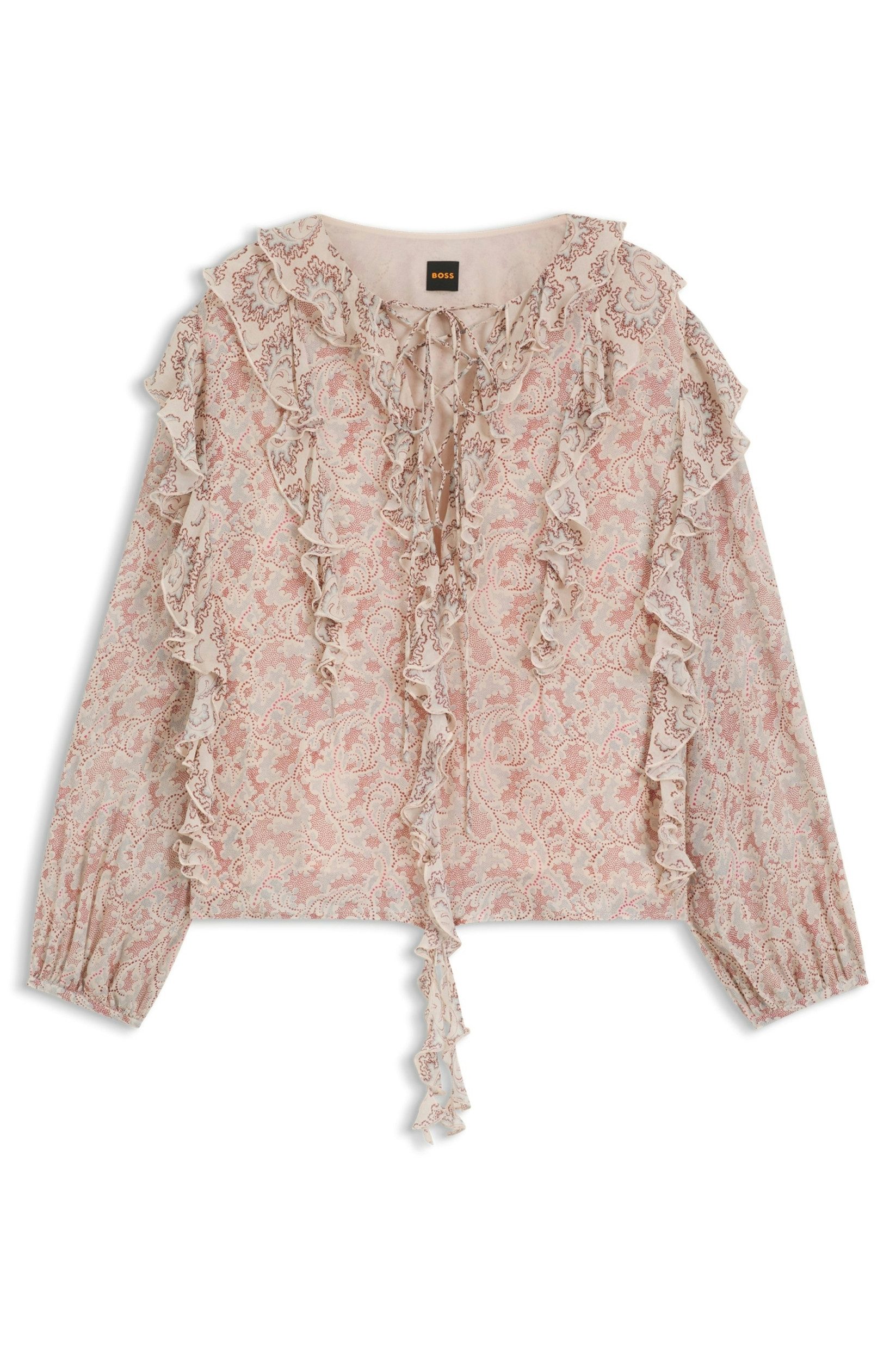 BOSS ORANGE Langarmbluse C_Borma 10277732 01