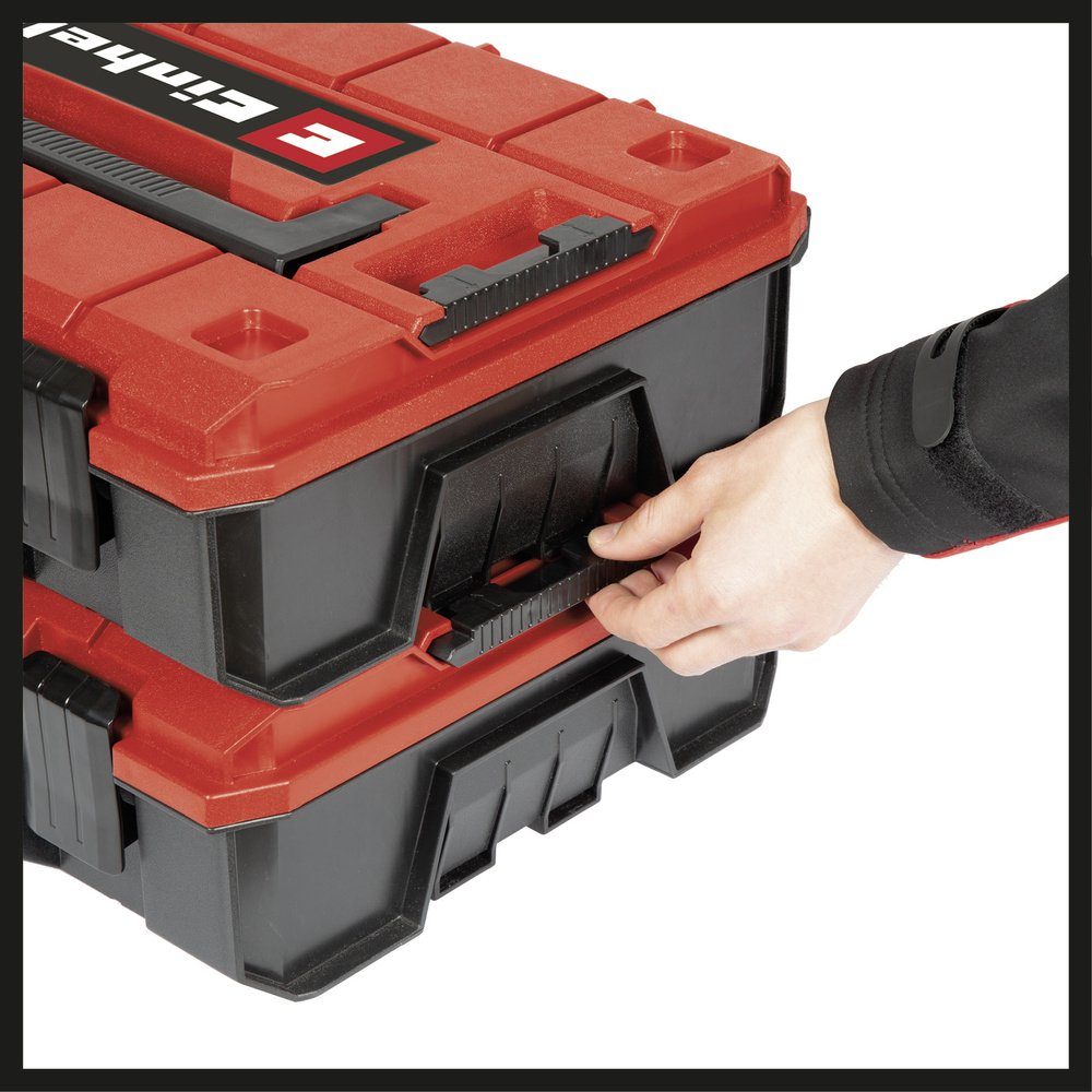 Thumbnail - Einhell Werkzeugkoffer Einhell E-Case S-F 4540019 Transportkoffer Polypropylen Rot, Schwarz