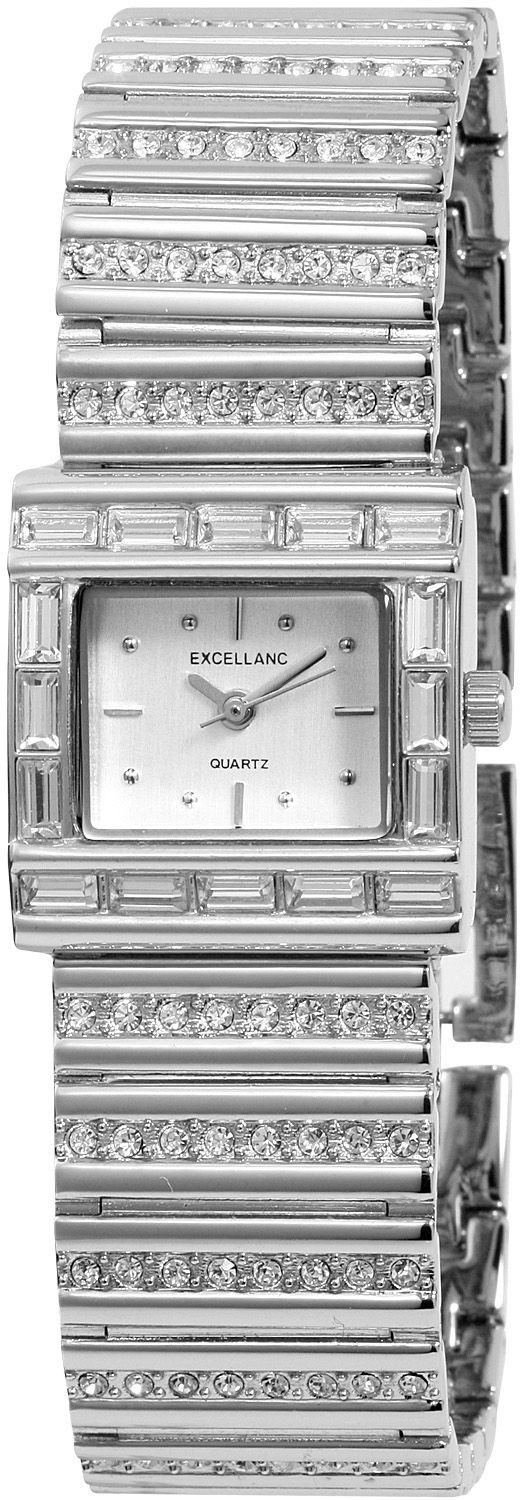 Quarzuhr Crystal-Besatz