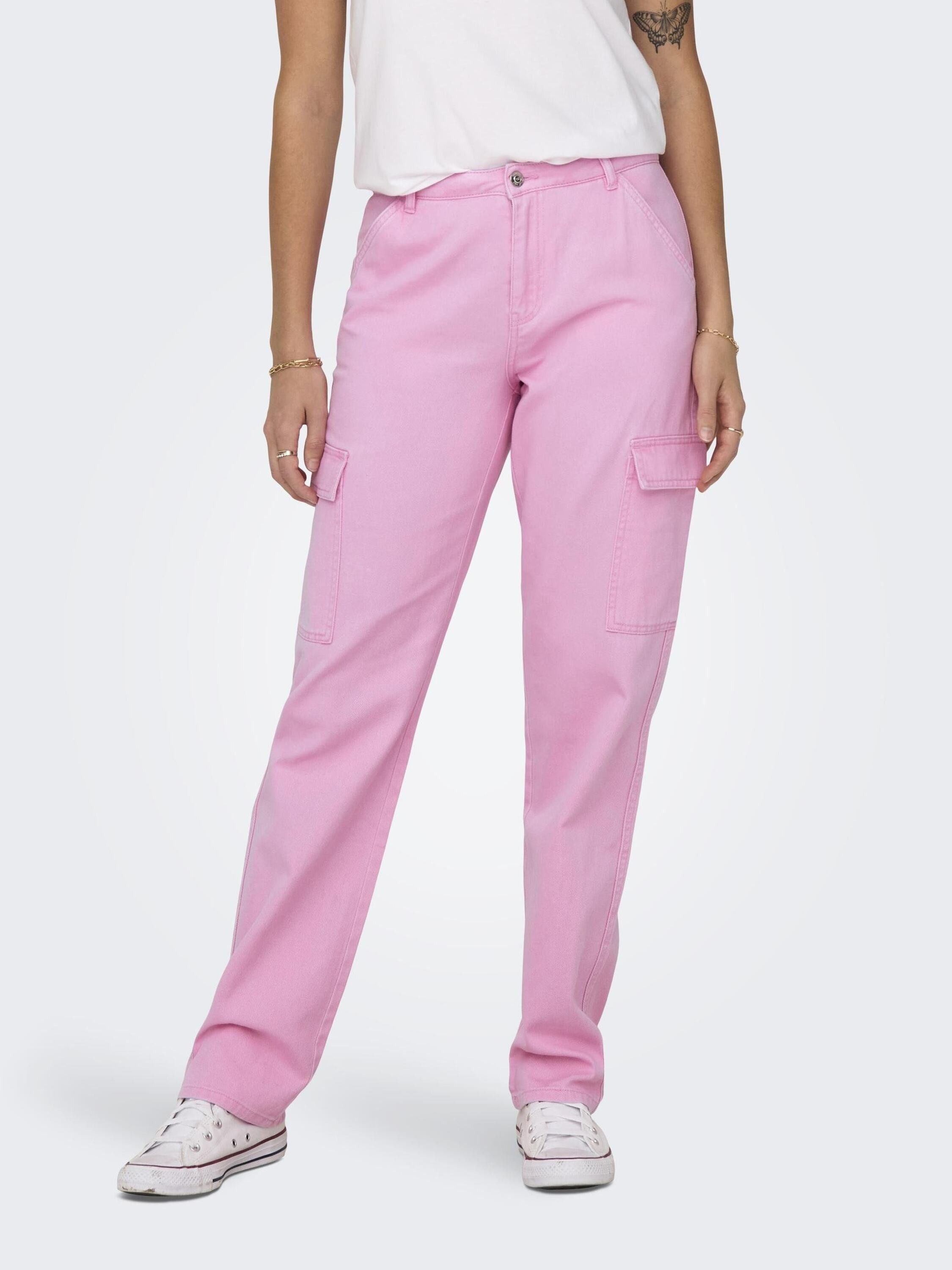 ONLY Cargohose MANGA (1-tlg) Plain/ohne Details