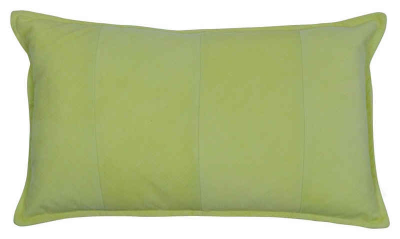 Dekokissen BOBBI, 30 x 50 cm, Grün, Polyester, mit Reißverschluss