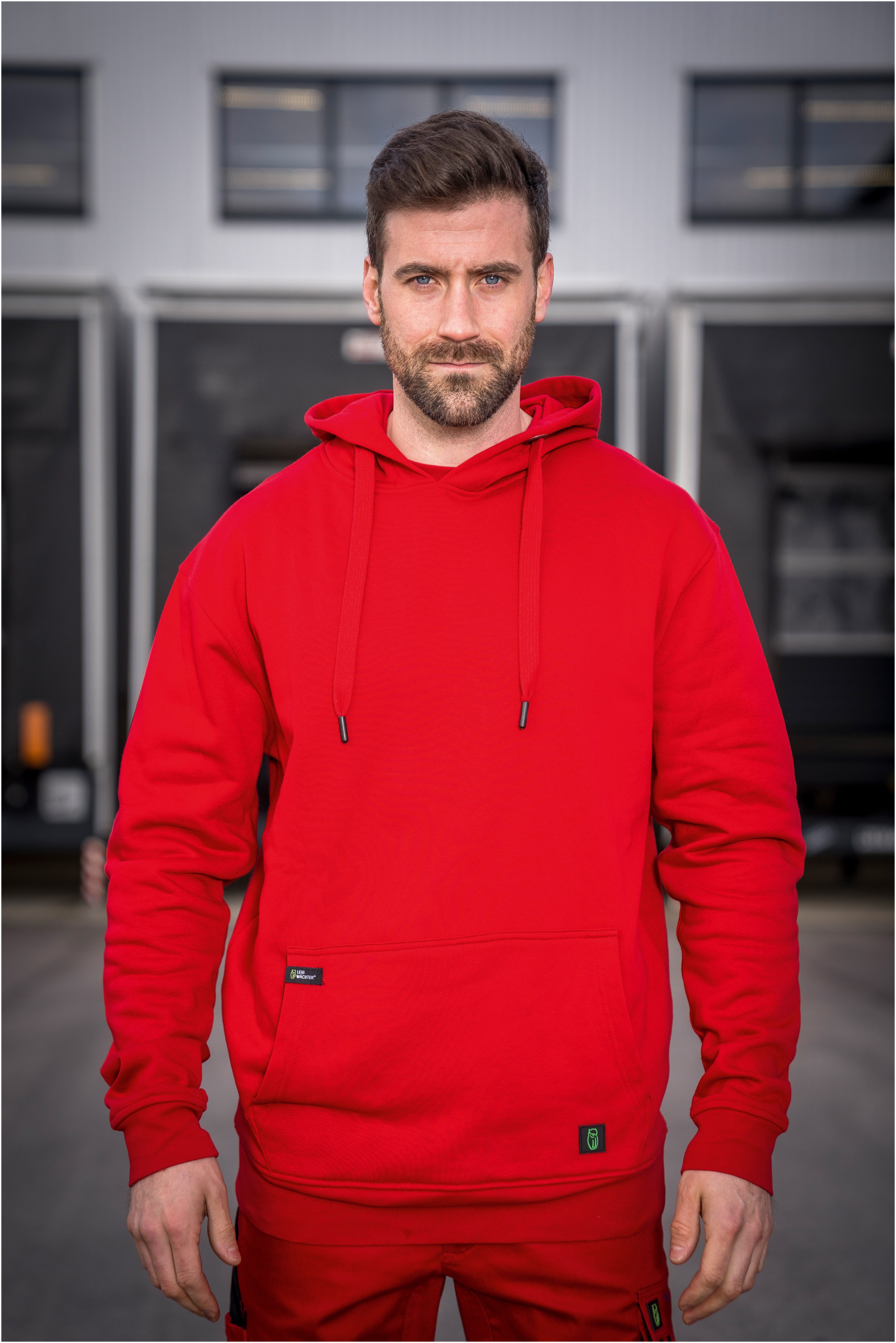 Leibwächter Hoodie Arbeitspullover Sweatshirt Pullover mit Kapuze unisex auch Übergrößen moderner Arbeitspullover antibakterielle, Antigeruchs- und Antipilling