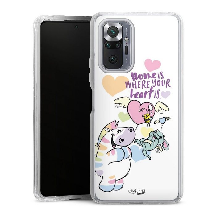 DeinDesign Handyhülle Zebrasus Home Is Where Your Heart Is Xiaomi Redmi Note 10 Pro Hülle Bumper Case Handy Schutzhülle