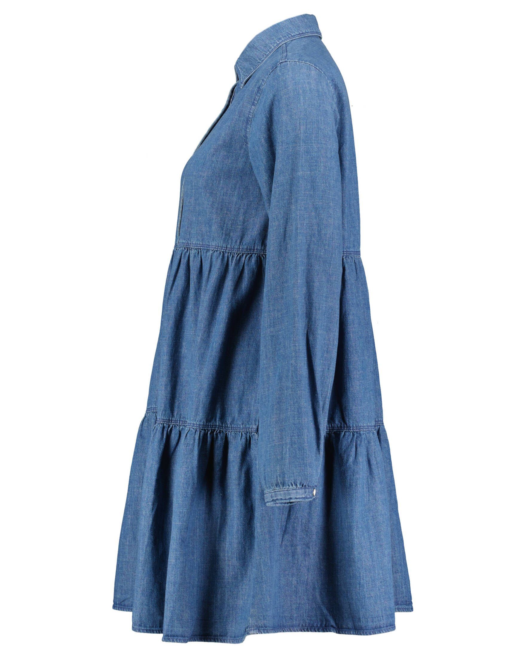 Pepe Jeans Blusenkleid Damen Jeanskleid ELYSE (1-tlg), Material:  Obermaterial: 100% Baumwolle Futter: ungefüttert