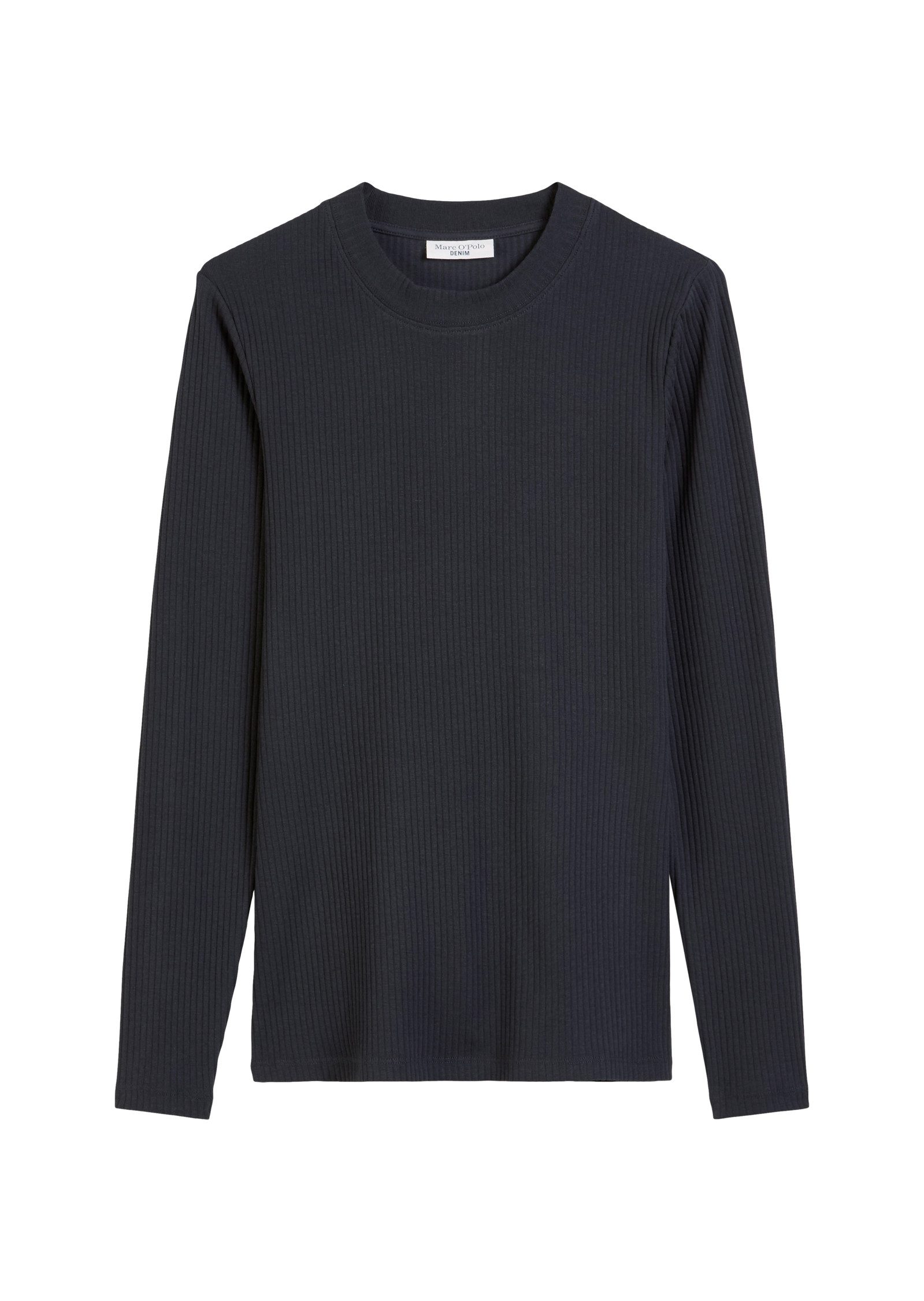 Langarmshirt aus Rippjersey
