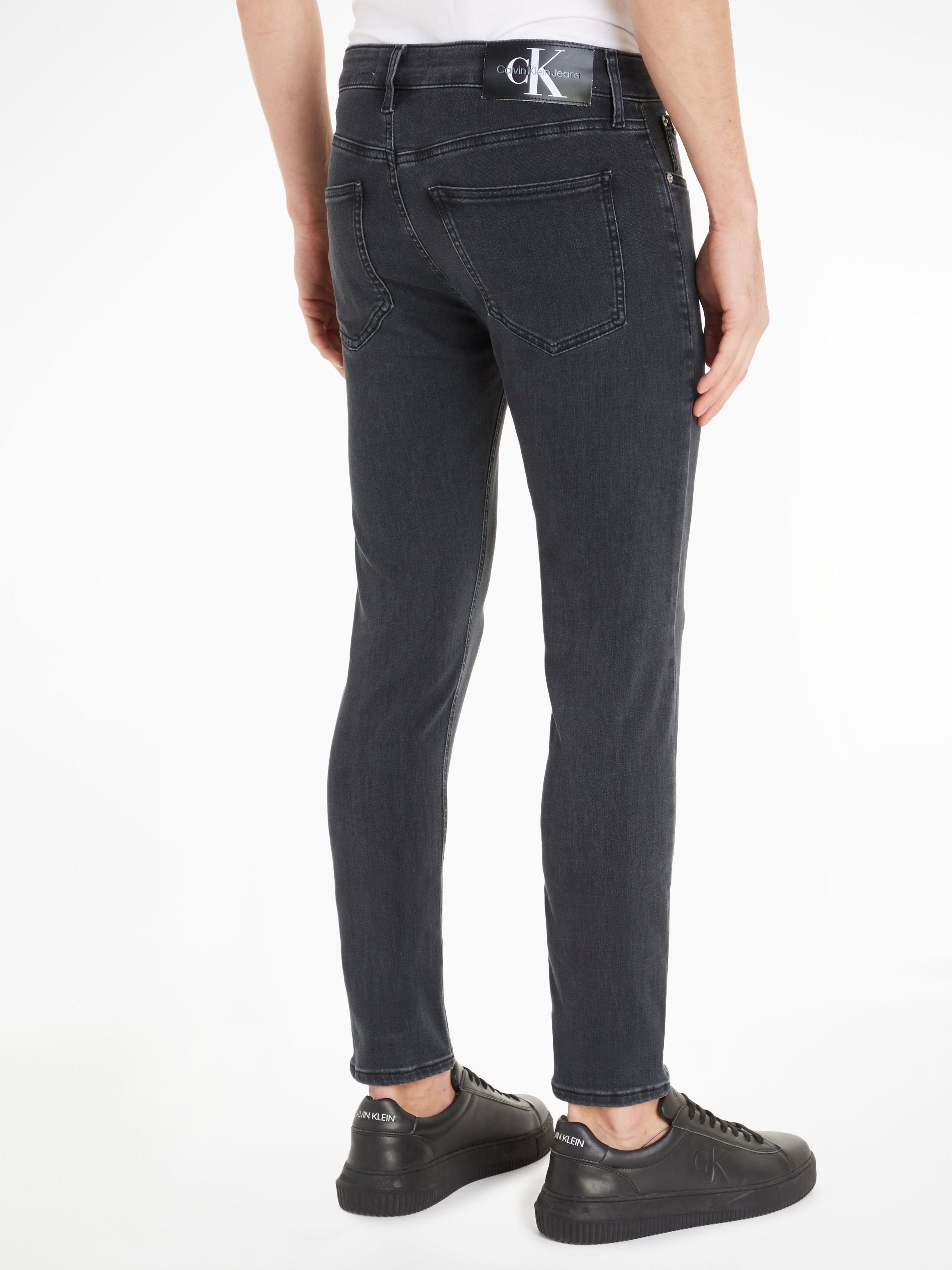 Calvin Klein Skinny-fit-Jeans Jeans Grey Denim SKINNY