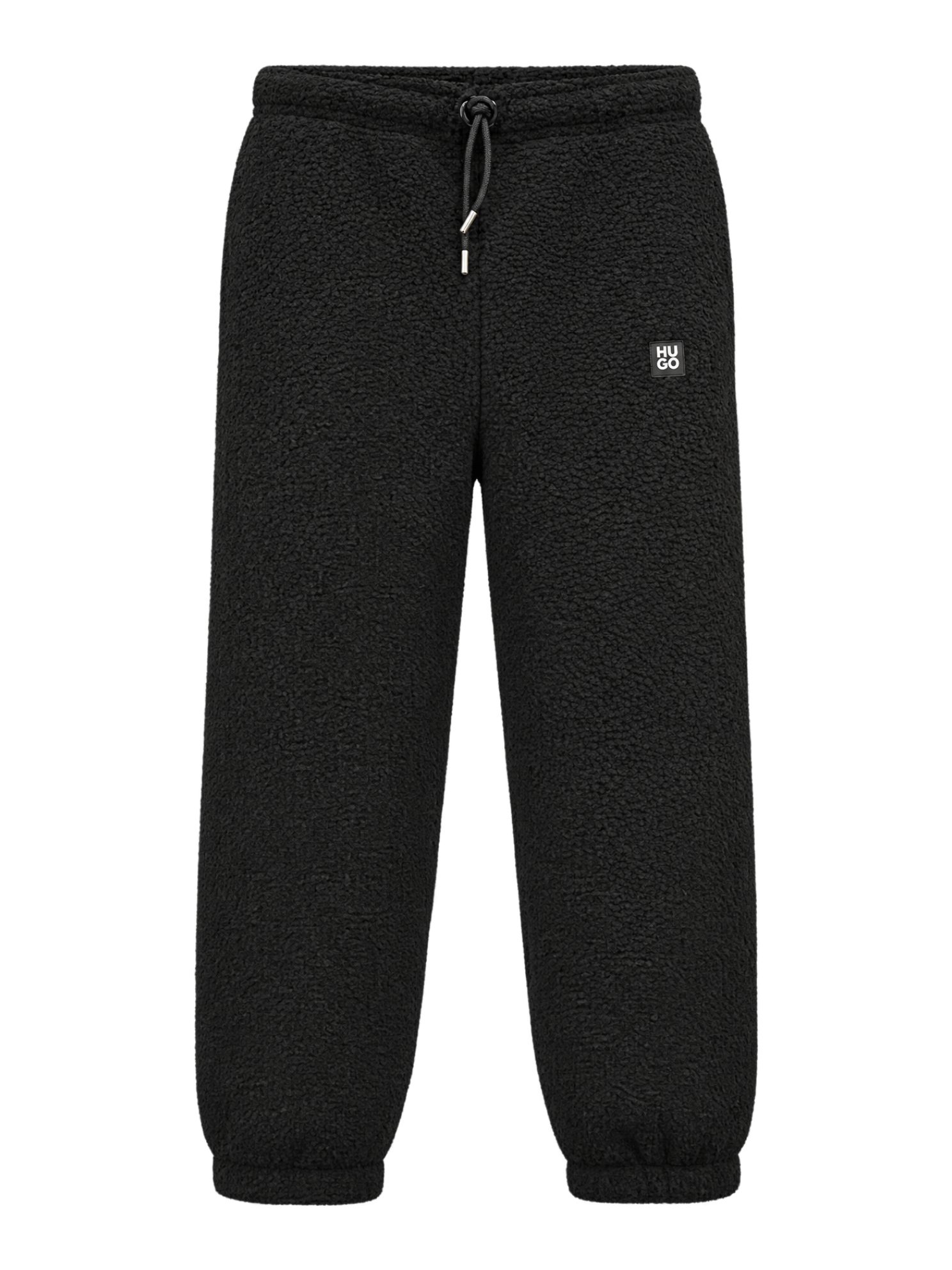 HUGO Sweathose schwarz,Casual,Polyester,Strukturiert,Regular Fit,Mittel