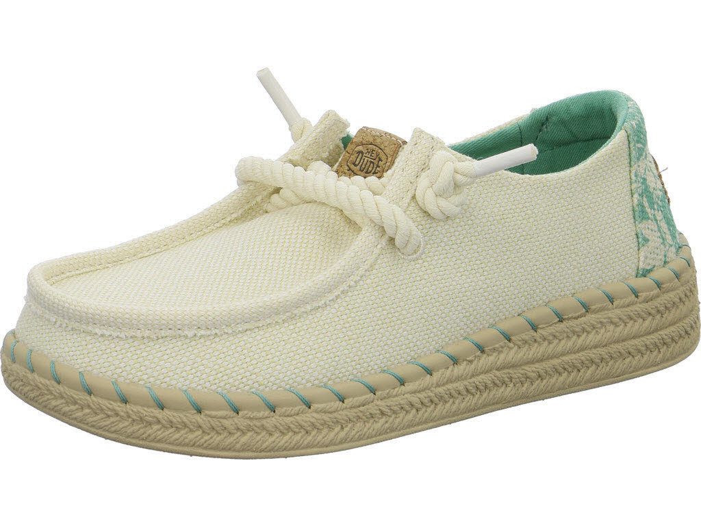 Hey Dude Wendy Espadrille Hibiscus Slipper