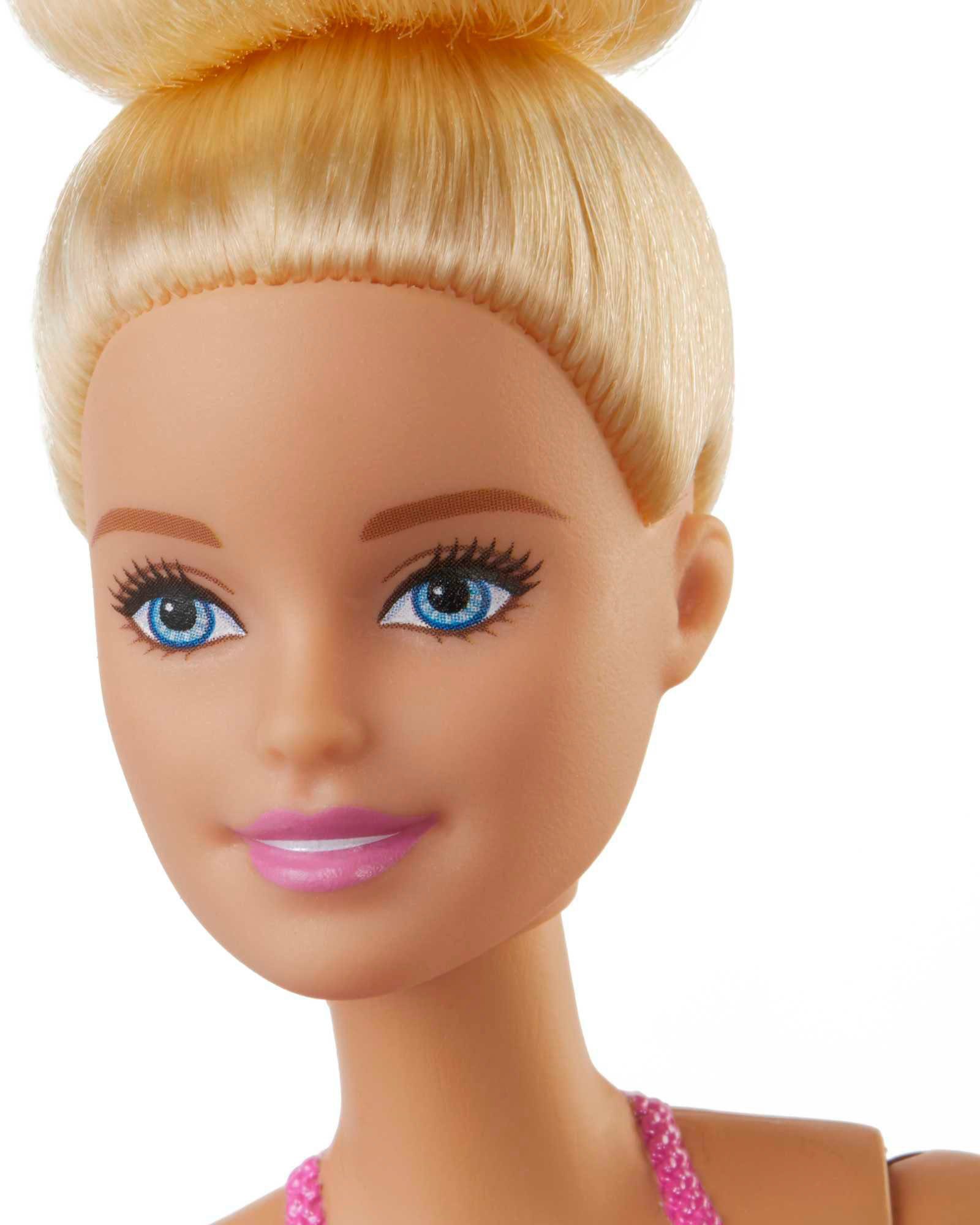 Ballerina-Puppe Barbie (blond) Anziehpuppe