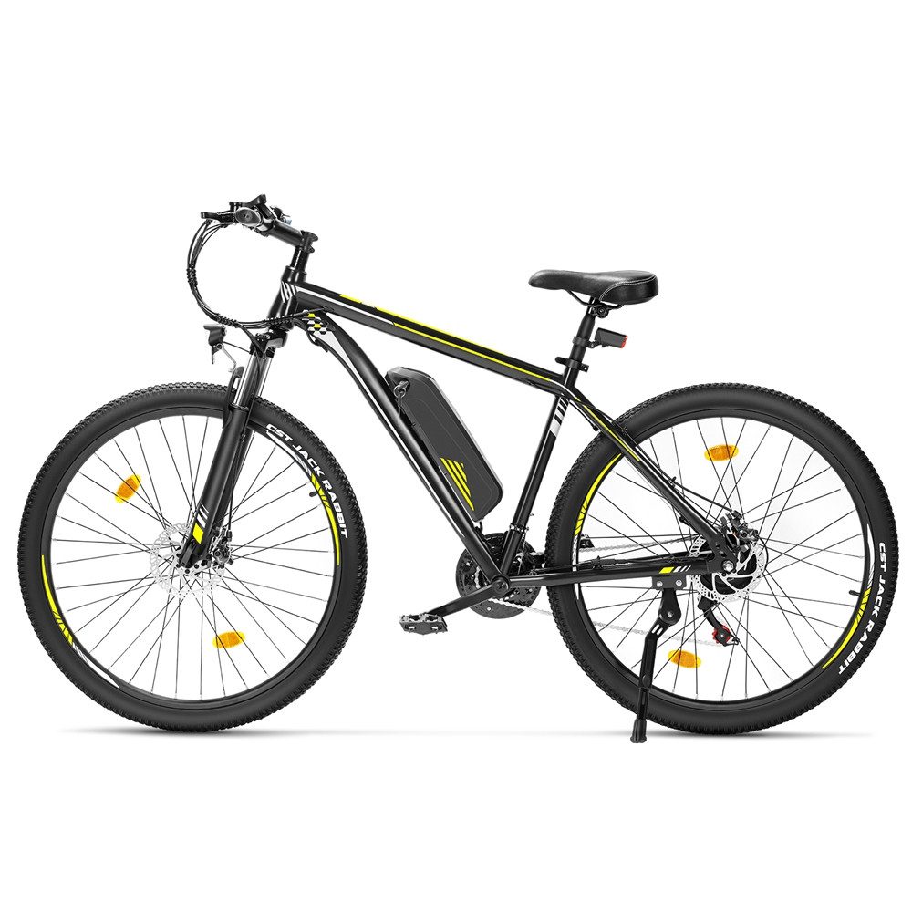 Touroll E-Bike Trekkingrad mit 250-W-Motor, 468 Wh Akku, 21 Gang, Heckmotor, 468 Wh, 65 km Reichweite, 21‑Gang Shimano, Scheibenbremsen