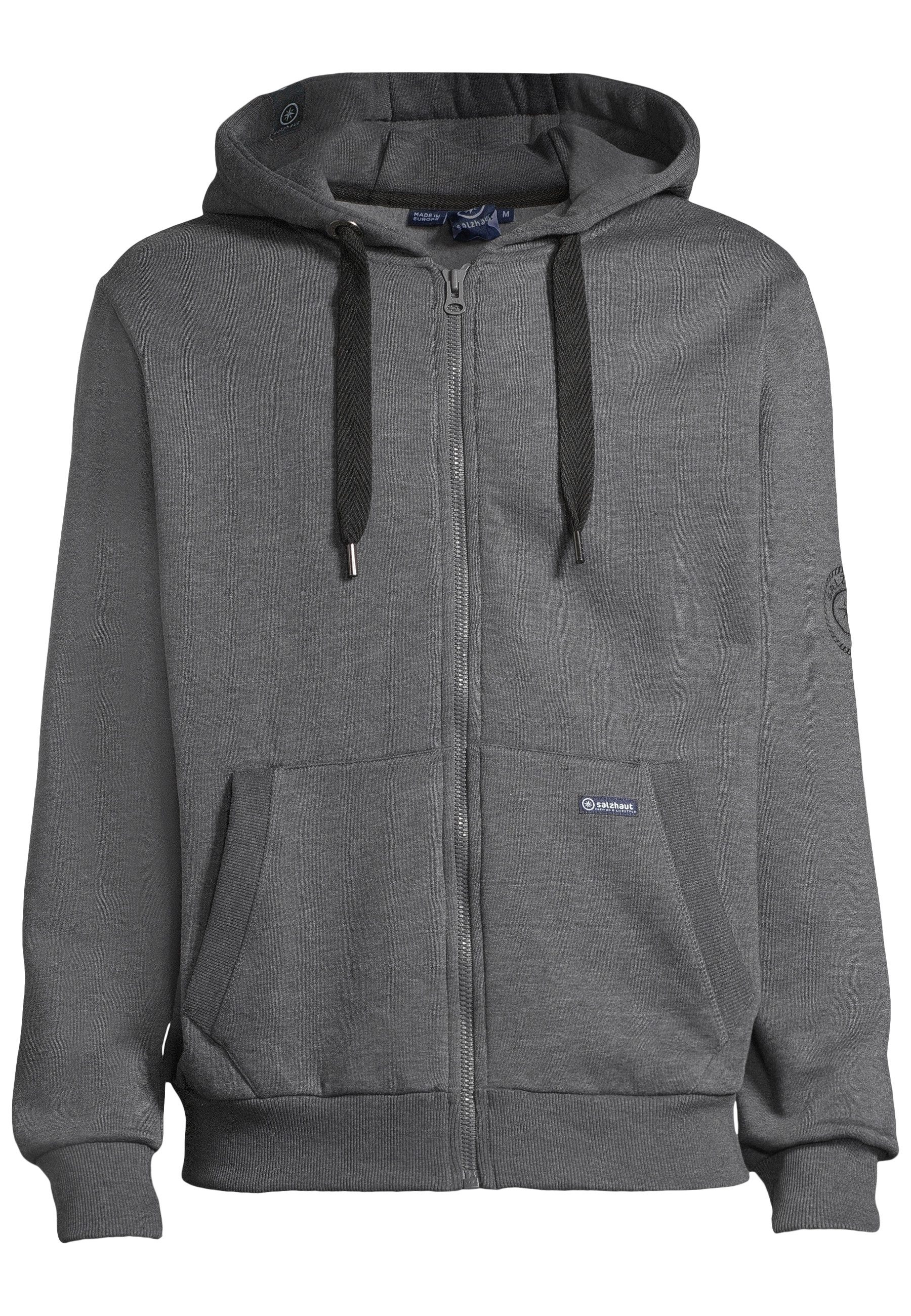 salzhaut Sweatjacke BREKER Herren normale Passform günstig online kaufen