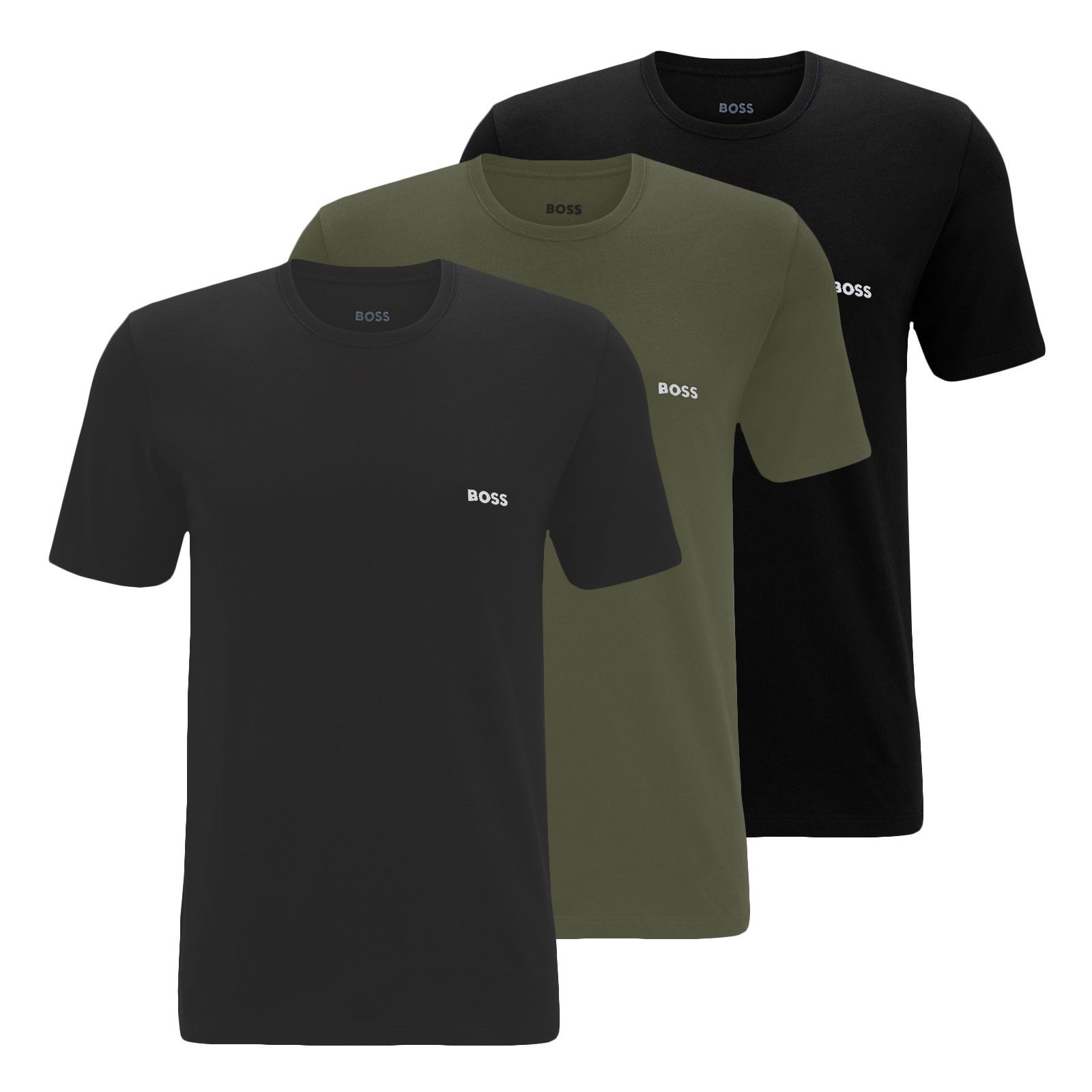 BOSS Unterziehshirt Classic T-Shirt (3-St) mit günstig online kaufen