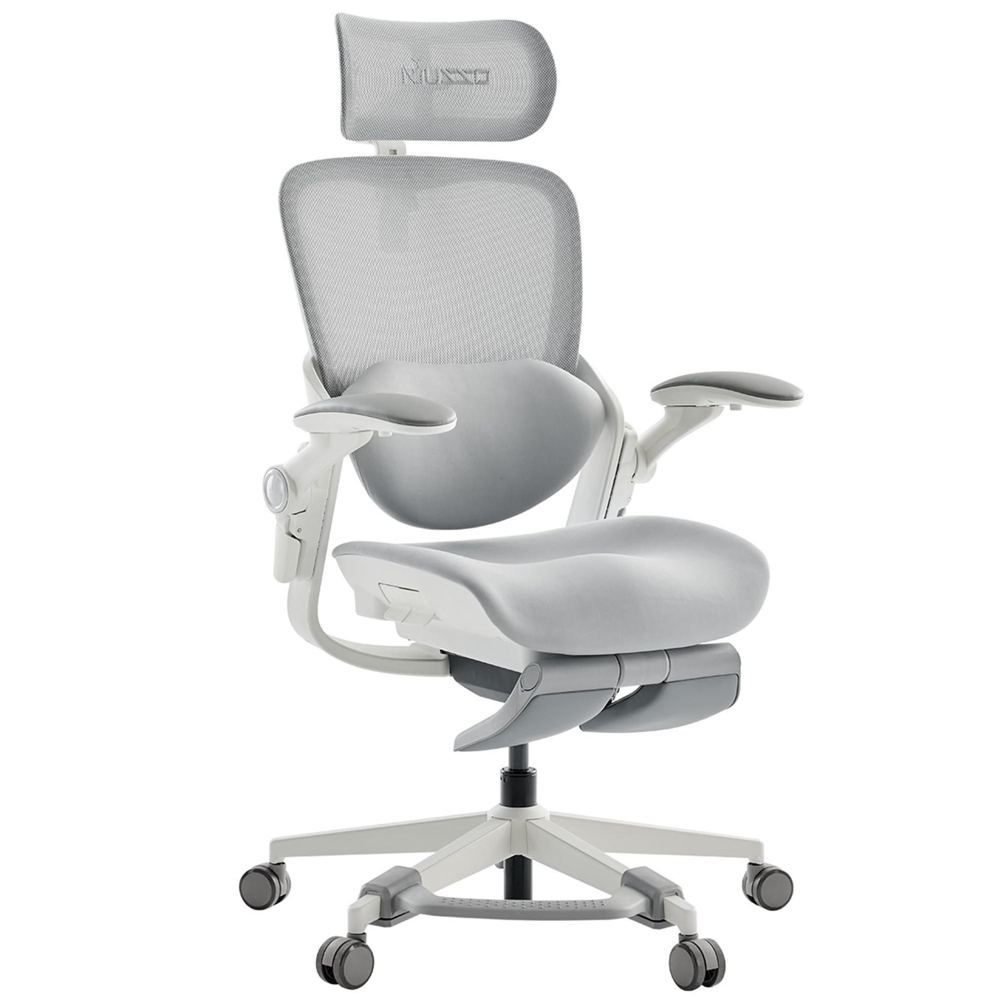 Musso Bürostuhl 135° Neigung, 3D-Lendenstütze, 4D-Kopfstütze & Fußstütze (1 St), Ergonomischer Computerstuhl, Homeoffice-Stuhl, Drehstuhl