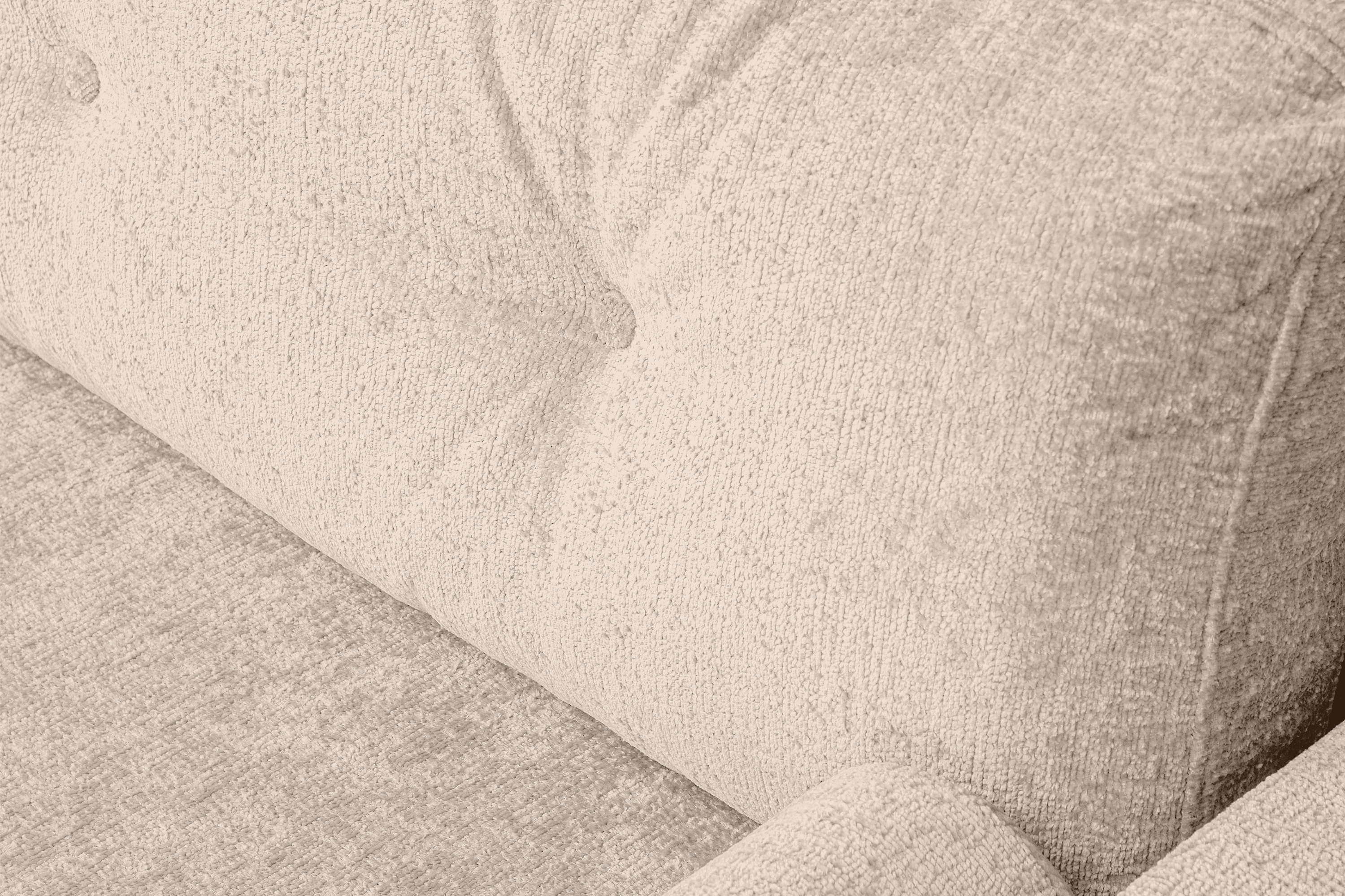 Konsimo Schlafsofa ERISO Sofa 3-Personen, Schlaffunktion Chenille-Oberstoff, Liegfläche mit 196x150 cm