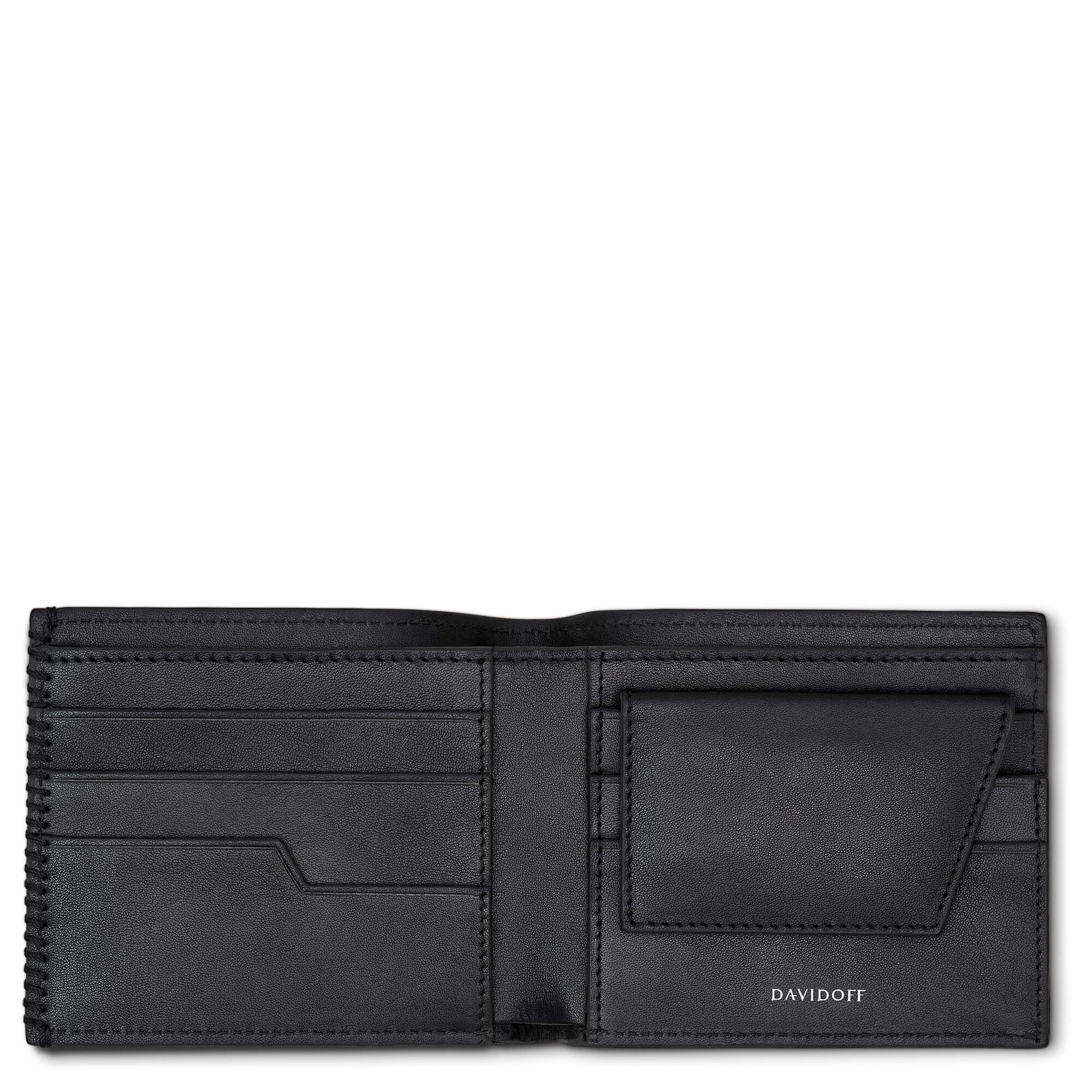 DAVIDOFF Geldbörse Home Run - Geldbörse 7cc 11.5 cm RFID (black)