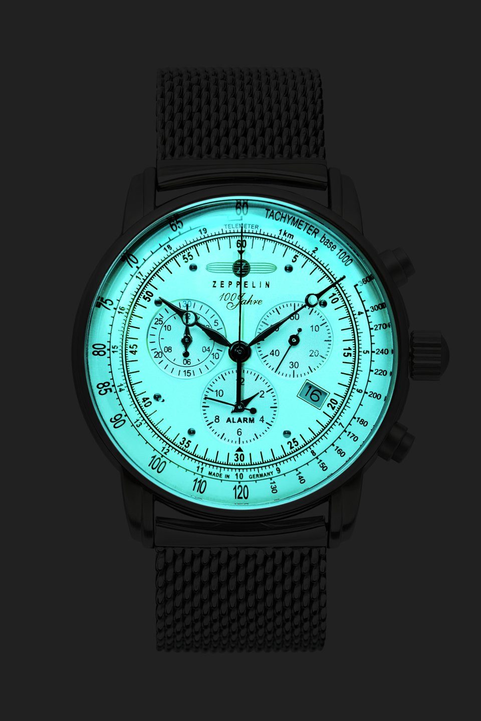 ZEPPELIN Chronograph 100 Jahre 8680M-3, Quarzuhr, günstig online kaufen