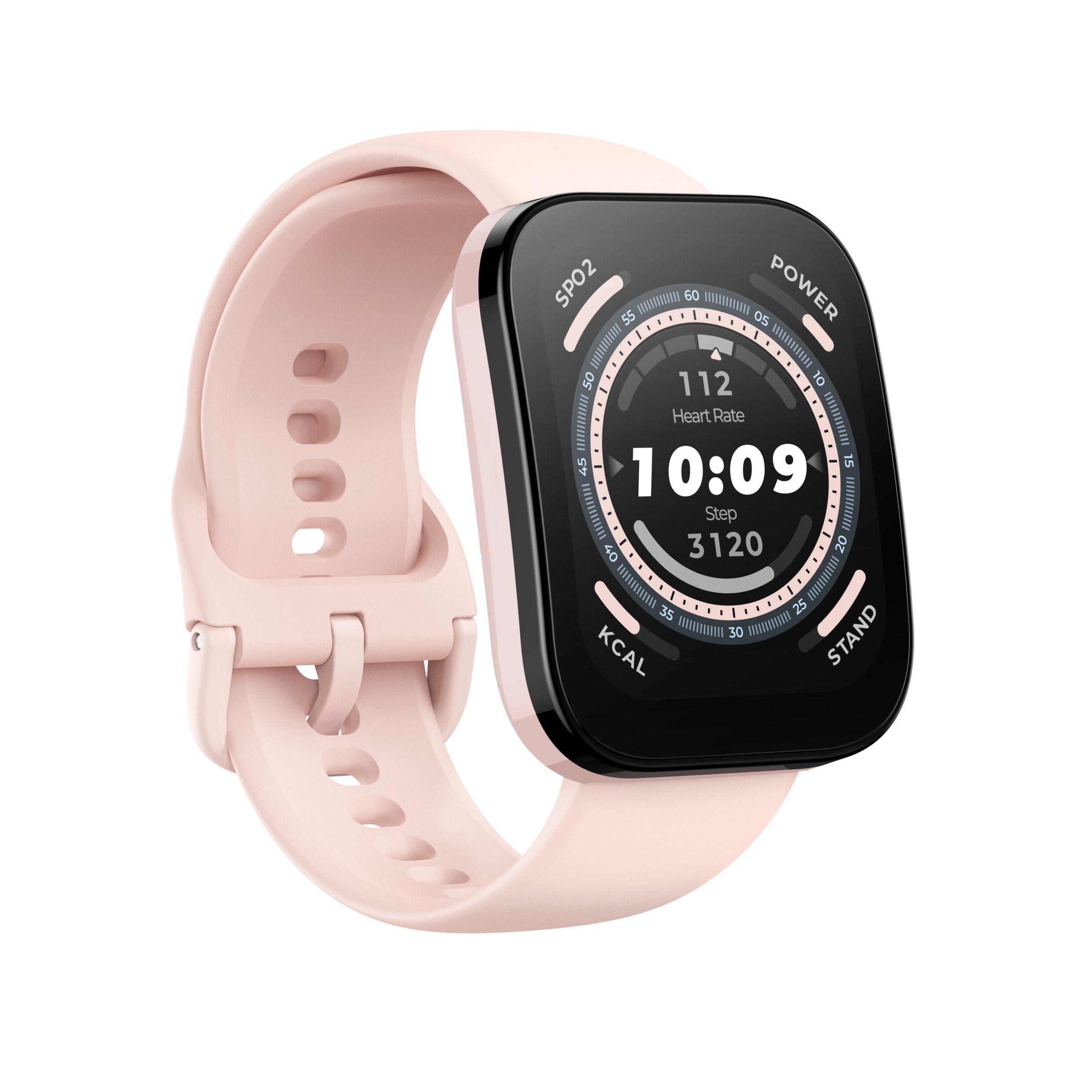 Amazfit Amazfit Bip 5 Pastellrosa Smartwatch (Zepp OS)