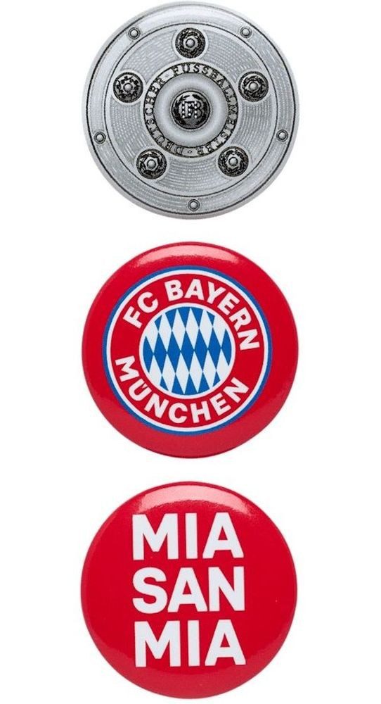 FC Bayern München Button Button 3er-Set