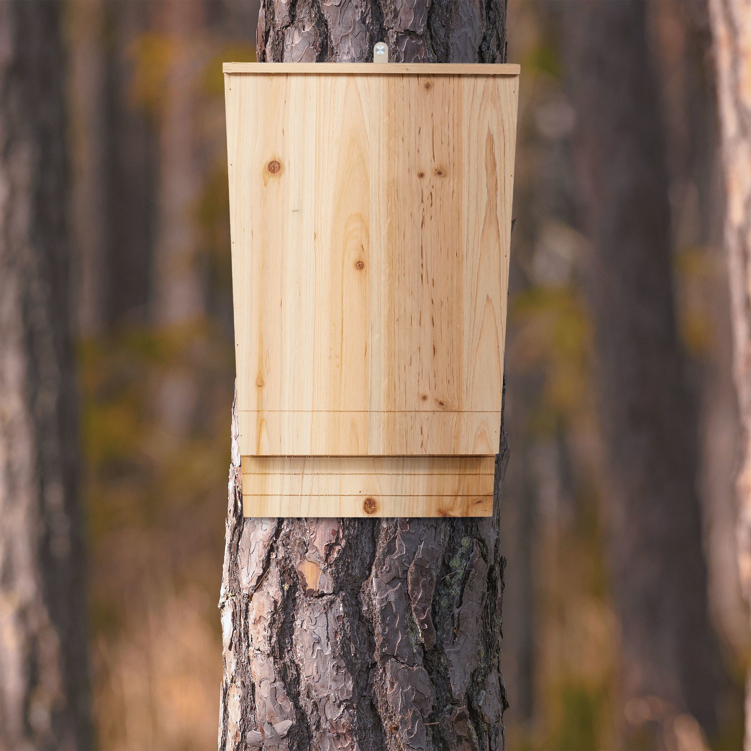 Fledermauskasten Holz aus XL relaxdays Vogelhaus