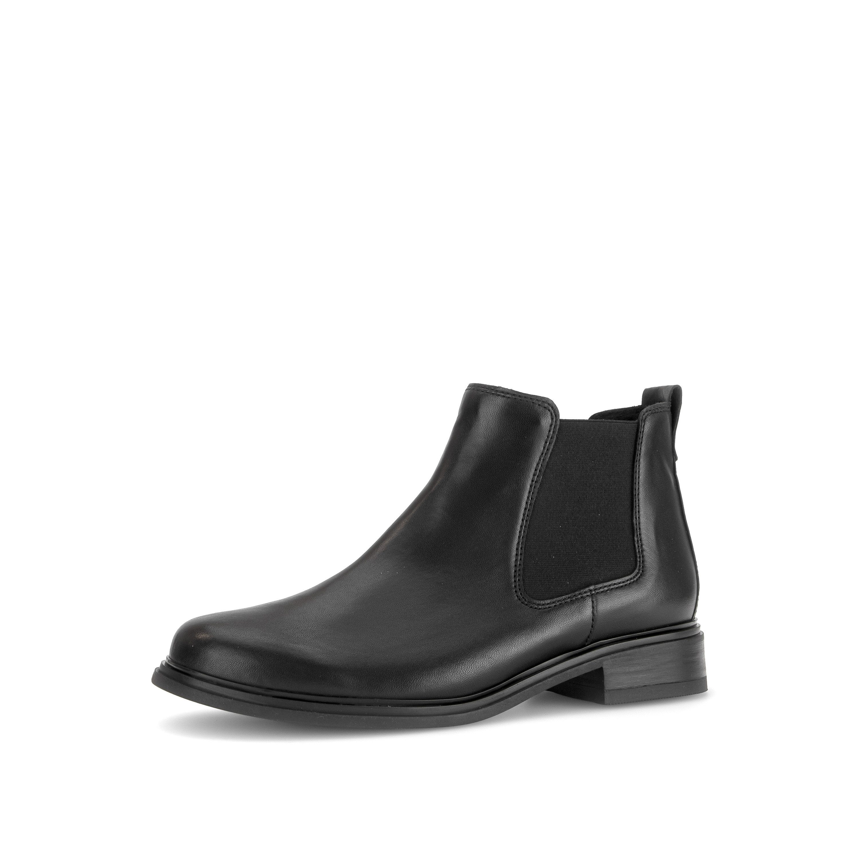 Gabor Chelseaboots Blockabsatz, Ankleboots in Bequemweite G (weit)