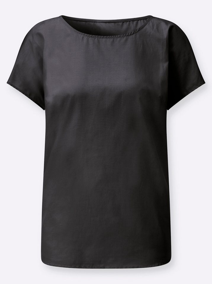 Witt Klassische Bluse Schlupfbluse Kurzarm