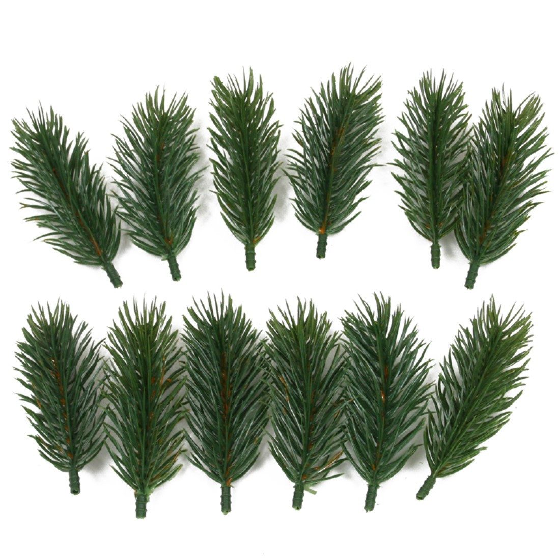 Kunstzweig Künstliches Tannenstreu, 12x Tannenspitzen 9cm. günstig online kaufen