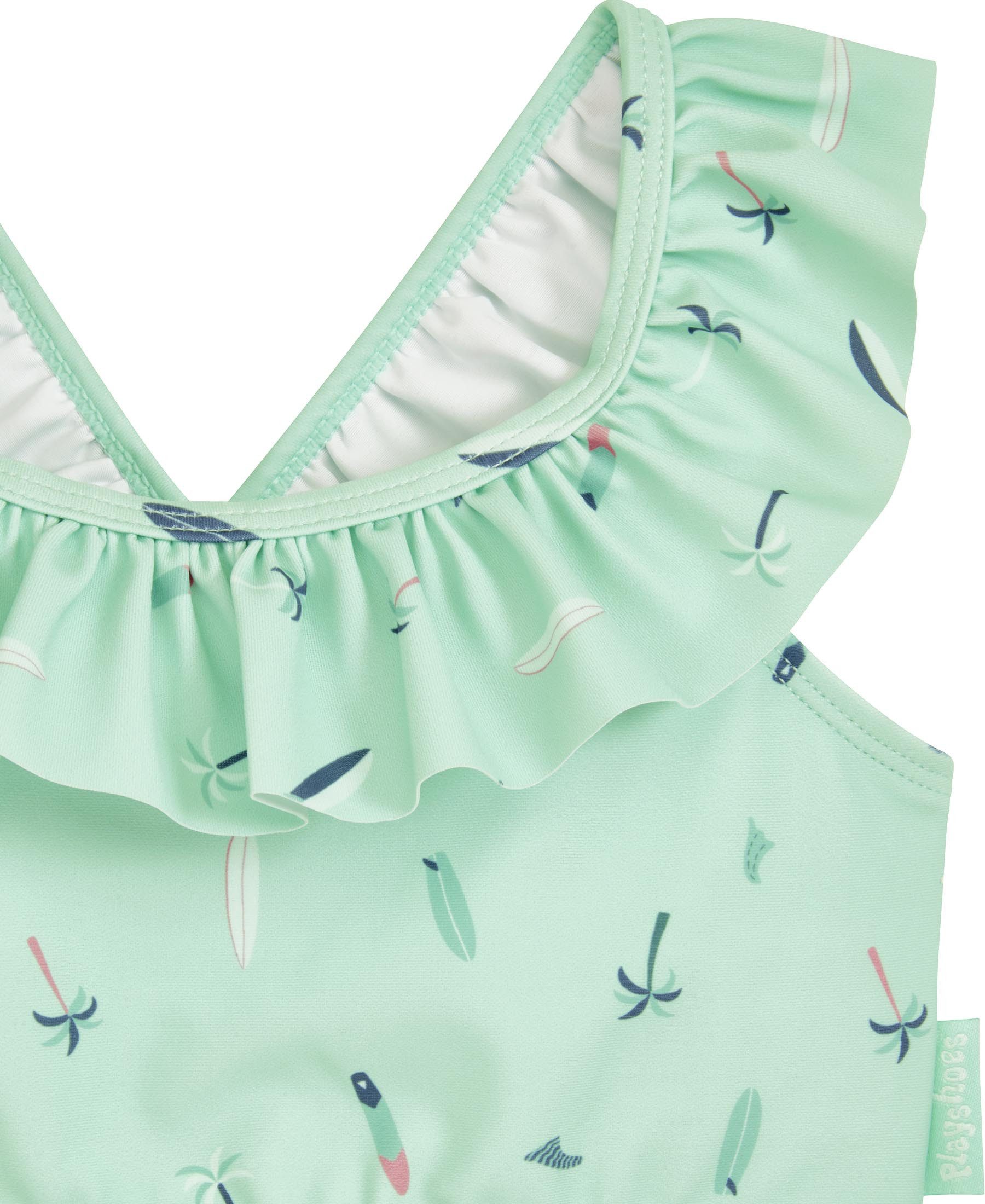 Playshoes Badeanzug UV-Schutz Bikini Surfbrett Palme