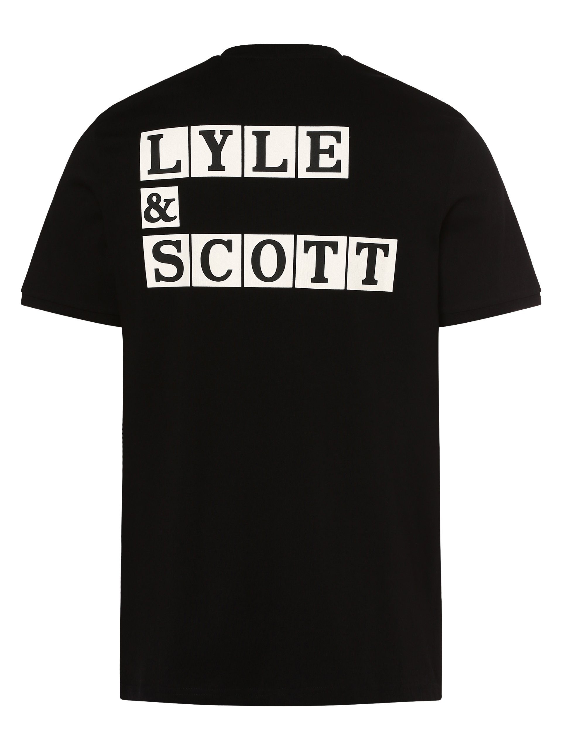 Lyle & T-Shirt schwarz Scott