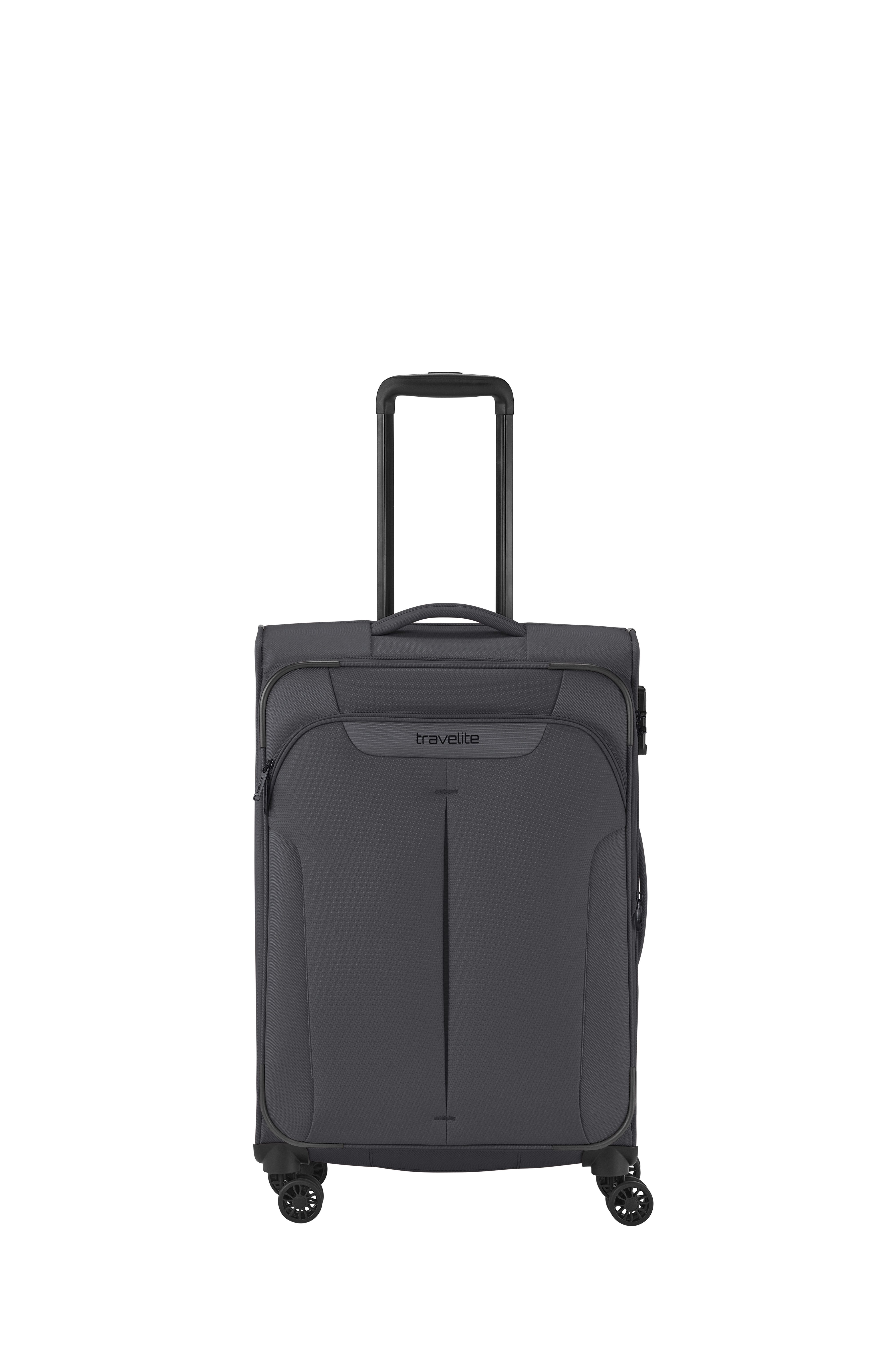 travelite Weichgepäck-Trolley travelite 4 Rad Koffer Croatia M 67 cm mit De günstig online kaufen