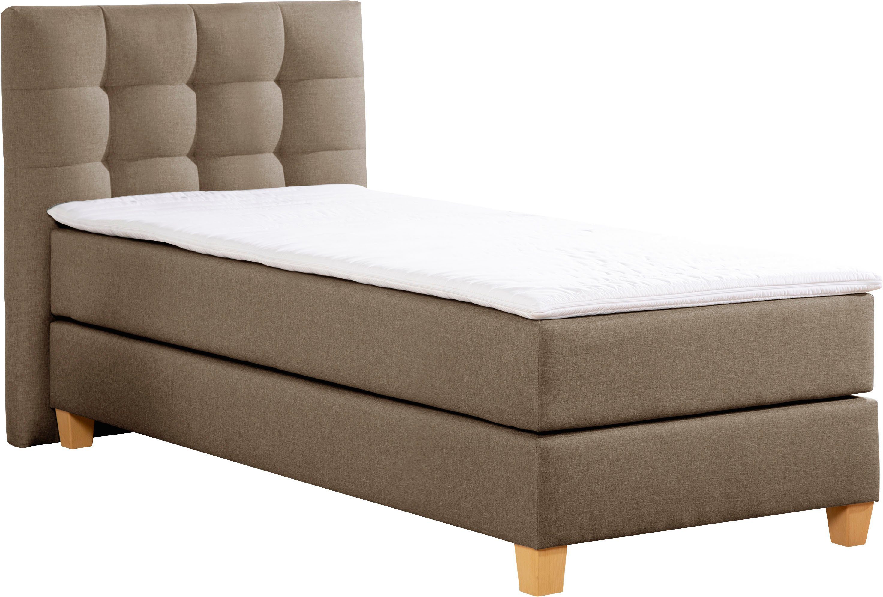 Home affaire Boxspringbett Moulay, inkl. Topper, günstig online kaufen