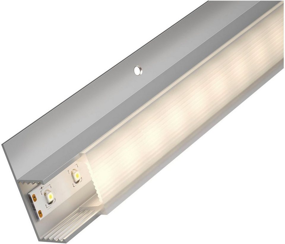 Paulmann LED-Streifen Socle Profil mit Diffusor 100cm Alu eloxiert