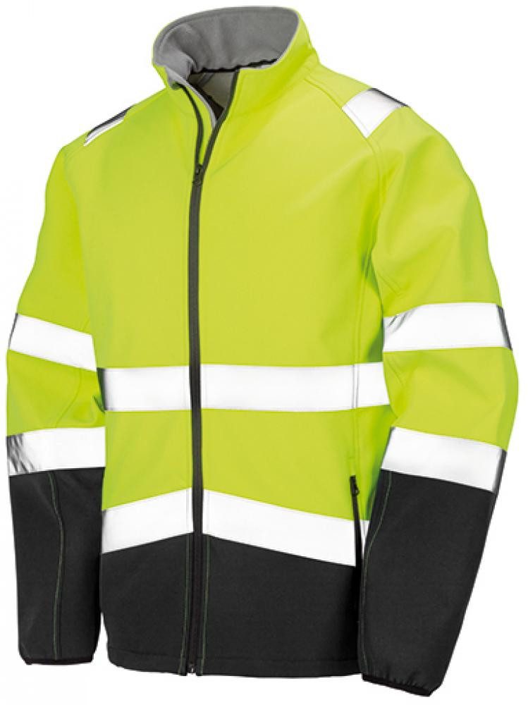Result Arbeitsjacke Herren Safety Softshell Jacke