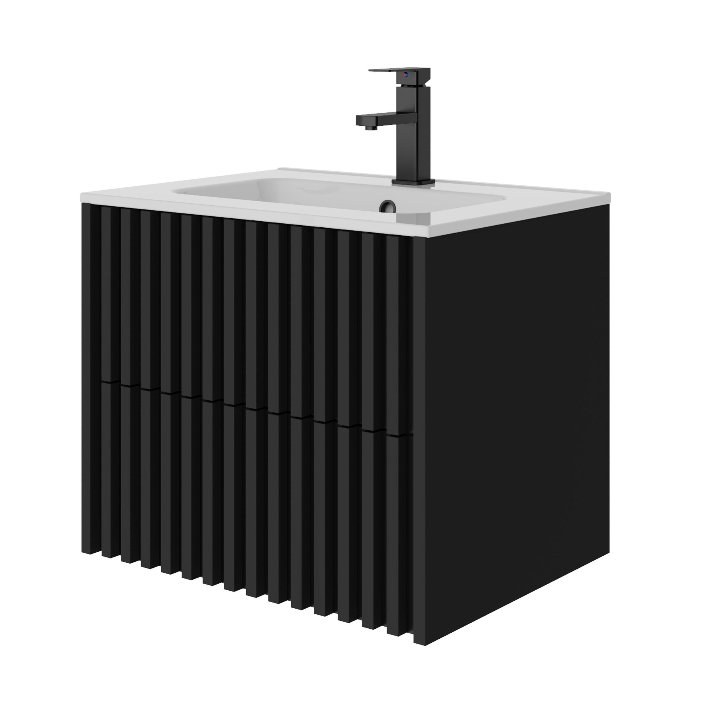 UEV Waschtisch Waschbecken mit Unterschrank set Badmöbel Gäste-WC (mit Wass günstig online kaufen