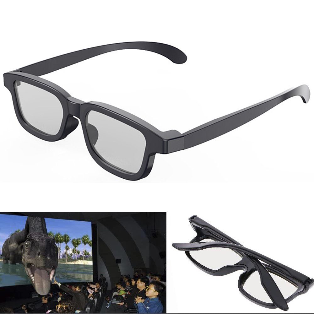 Passive 3D-Brille Unisex 3D-Brille, polarisierte 3D-Kino-Brille GelldG