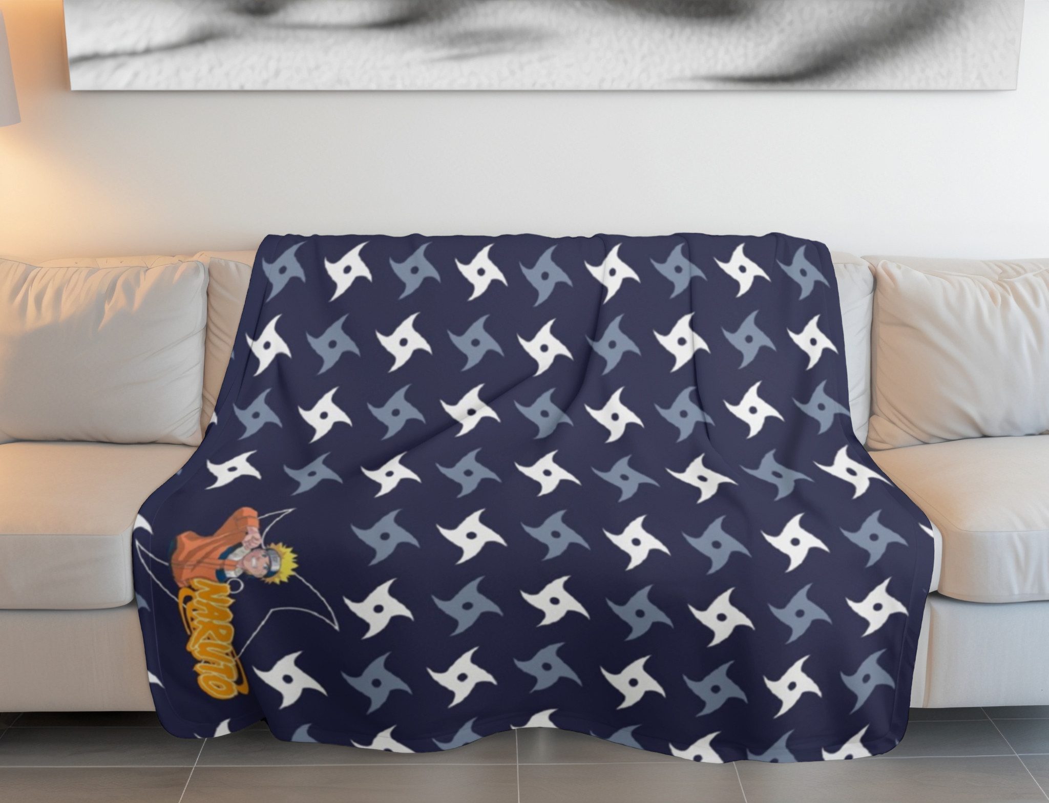 Wohndecke Wohndecke – Weiches & leichtes Decke für Bett & Sofa (180x200 cm), Naruto